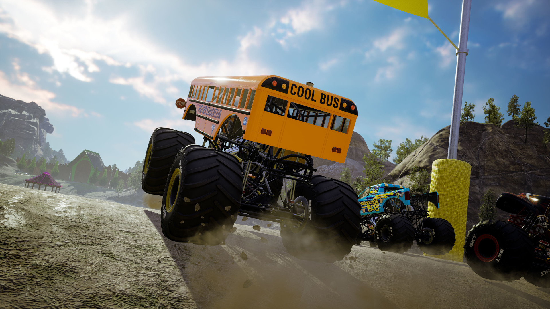 Скриншот: Monster Jam Steel Titans 2