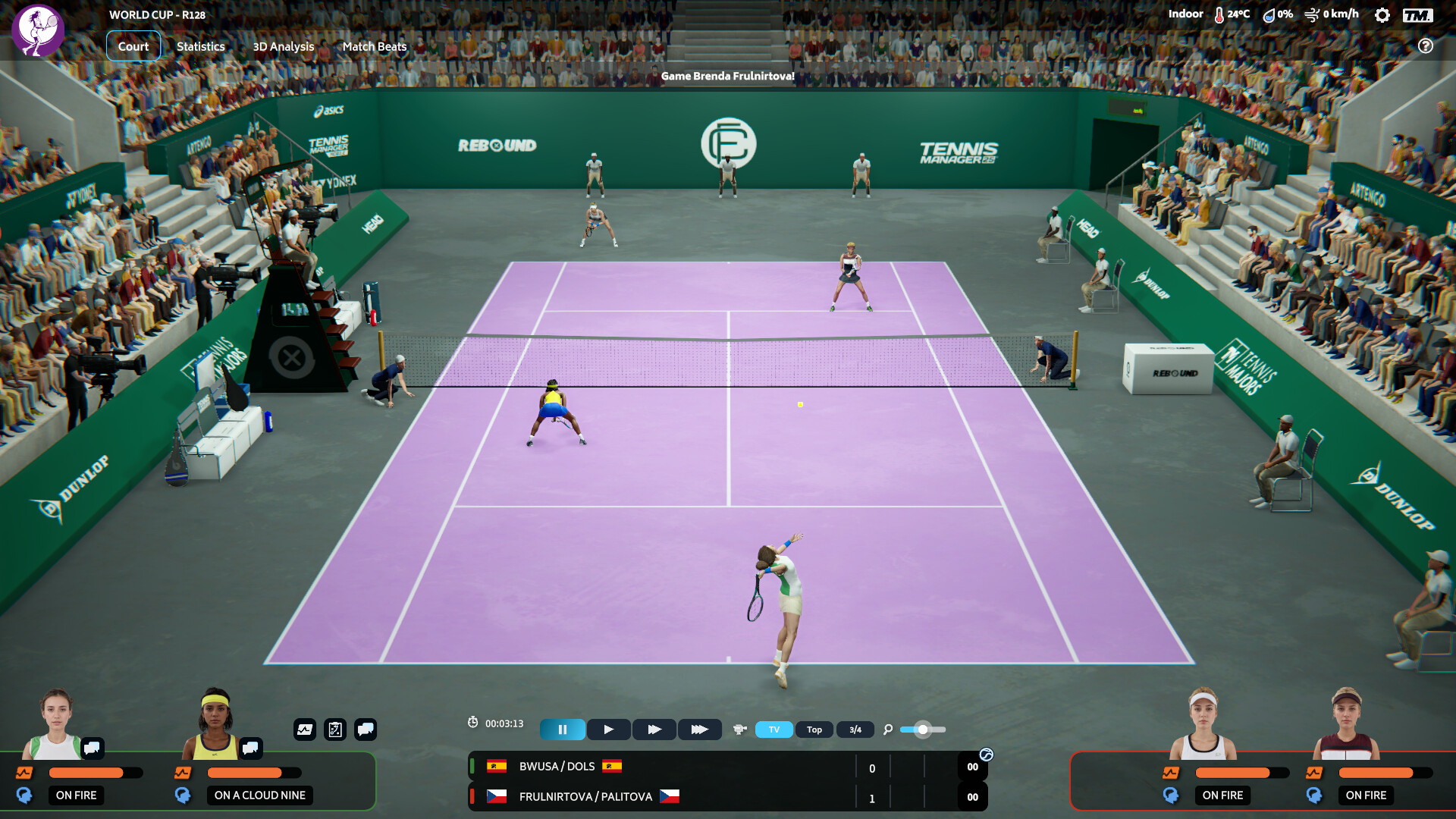 Скриншот: Tennis Manager 25