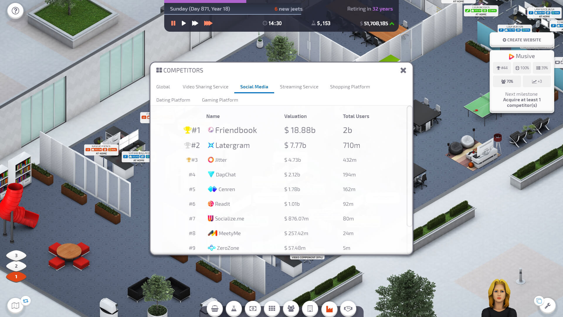 Скриншот: Startup Company