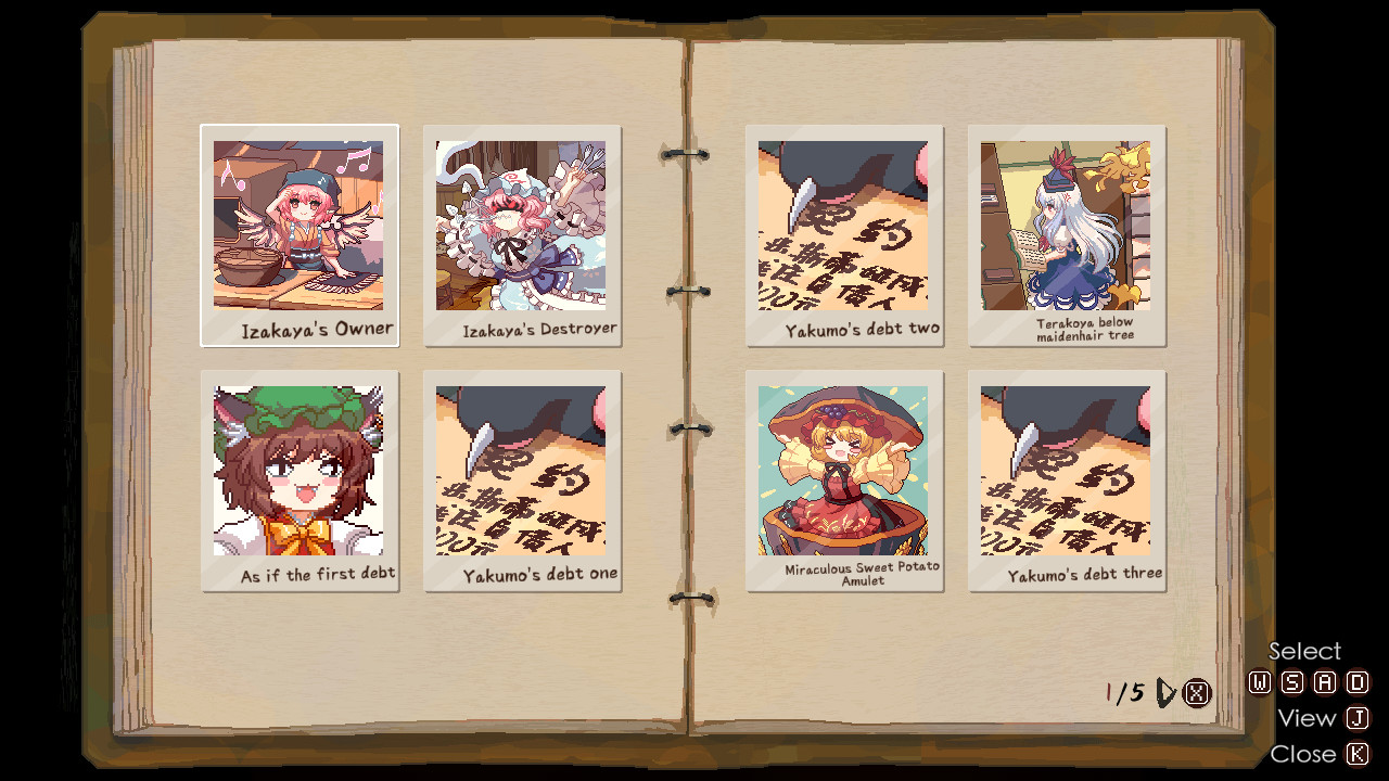 Скриншот: Touhou Mystia's Izakaya