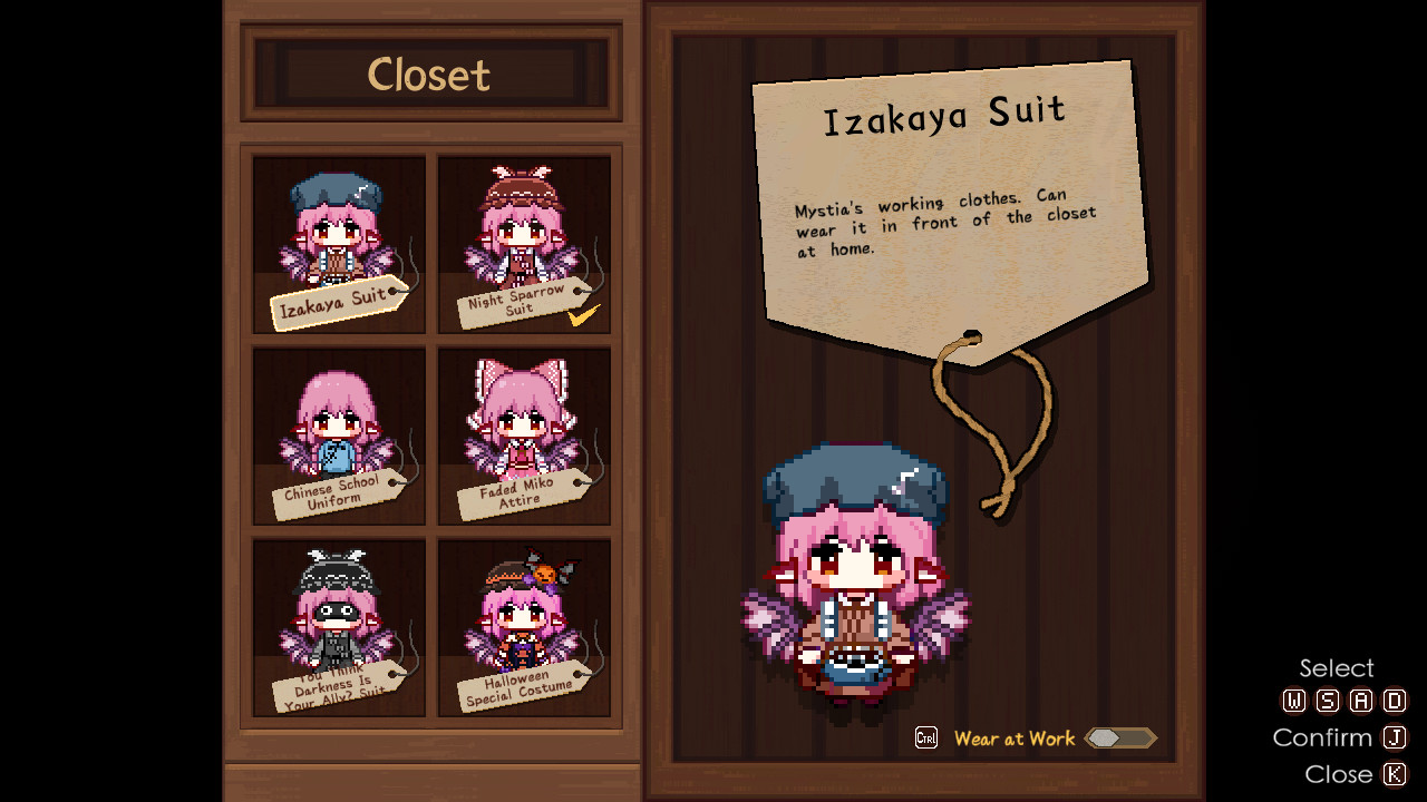 Скриншот: Touhou Mystia's Izakaya