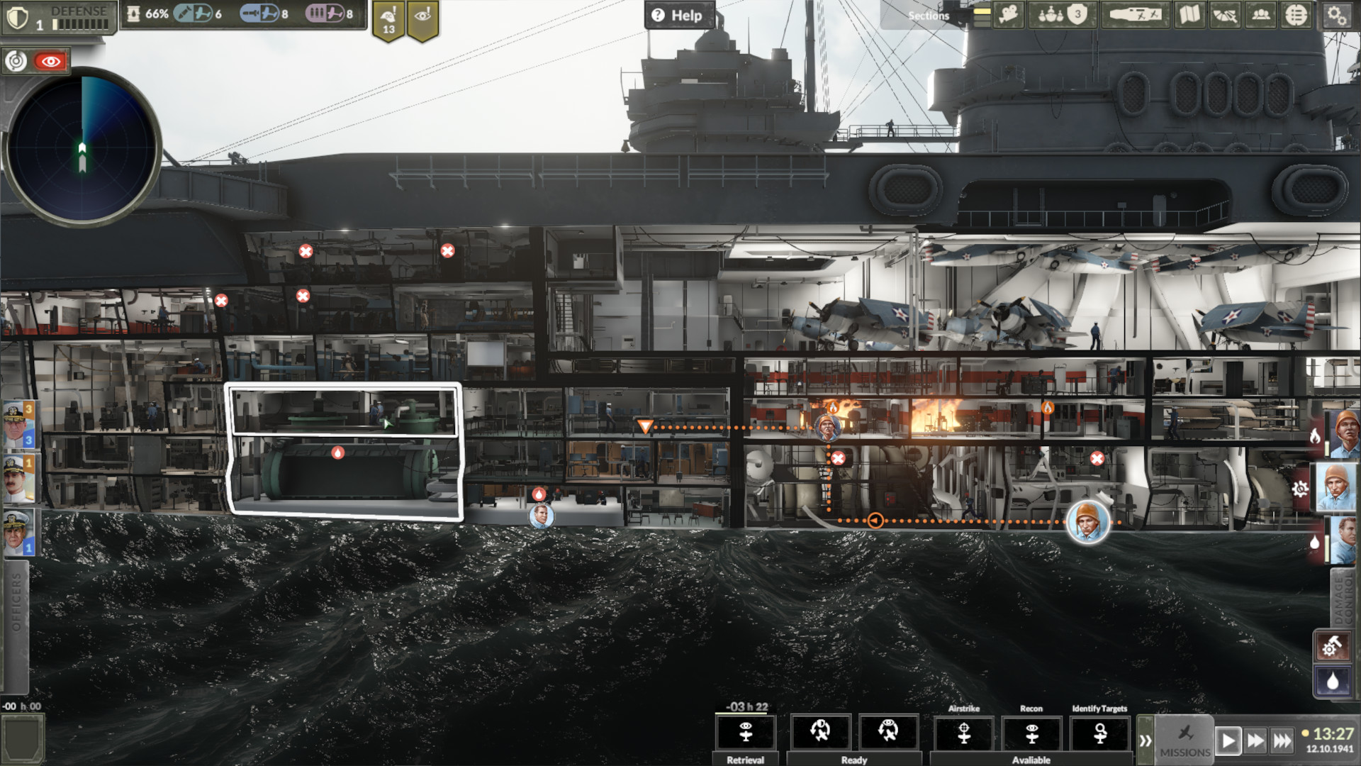 Скриншот: Aircraft Carrier Survival