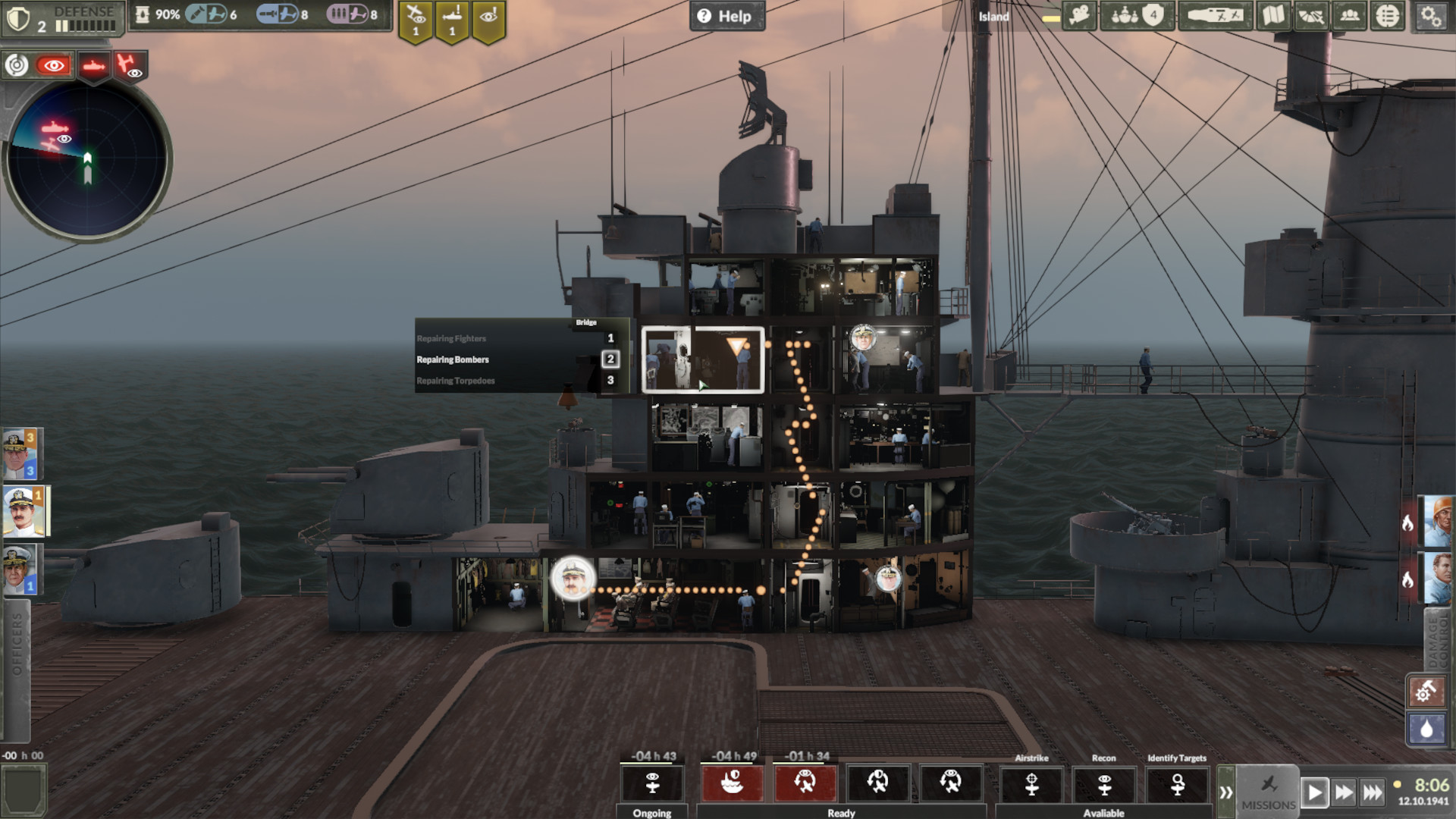 Скриншот: Aircraft Carrier Survival
