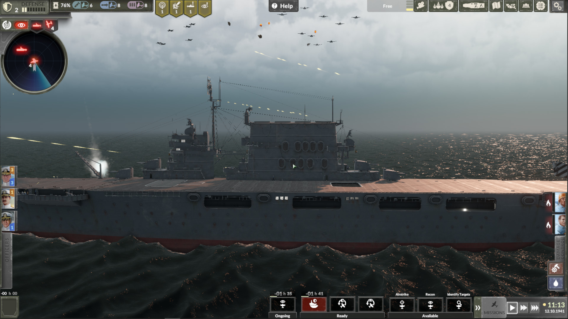 Скриншот: Aircraft Carrier Survival