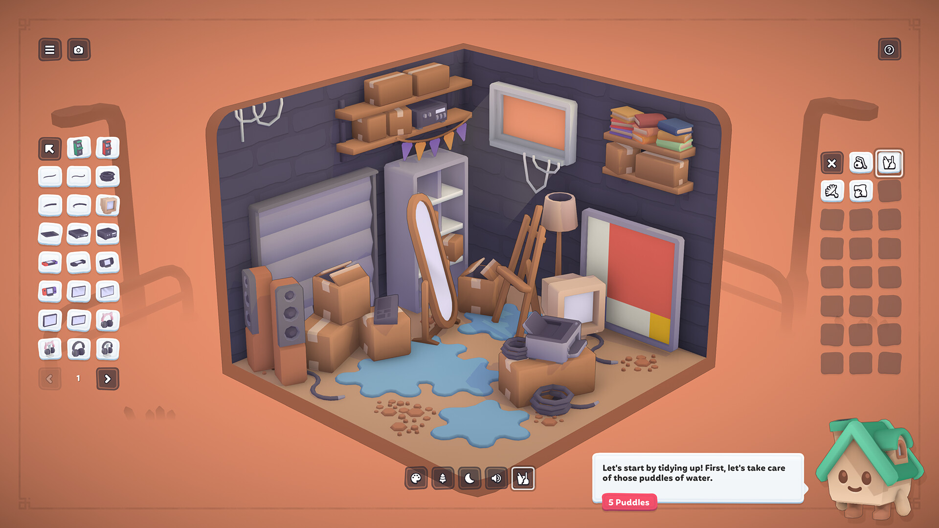 Скриншот: MakeRoom