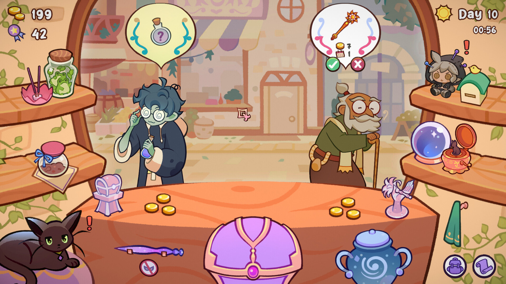 Скриншот: Witchy Business