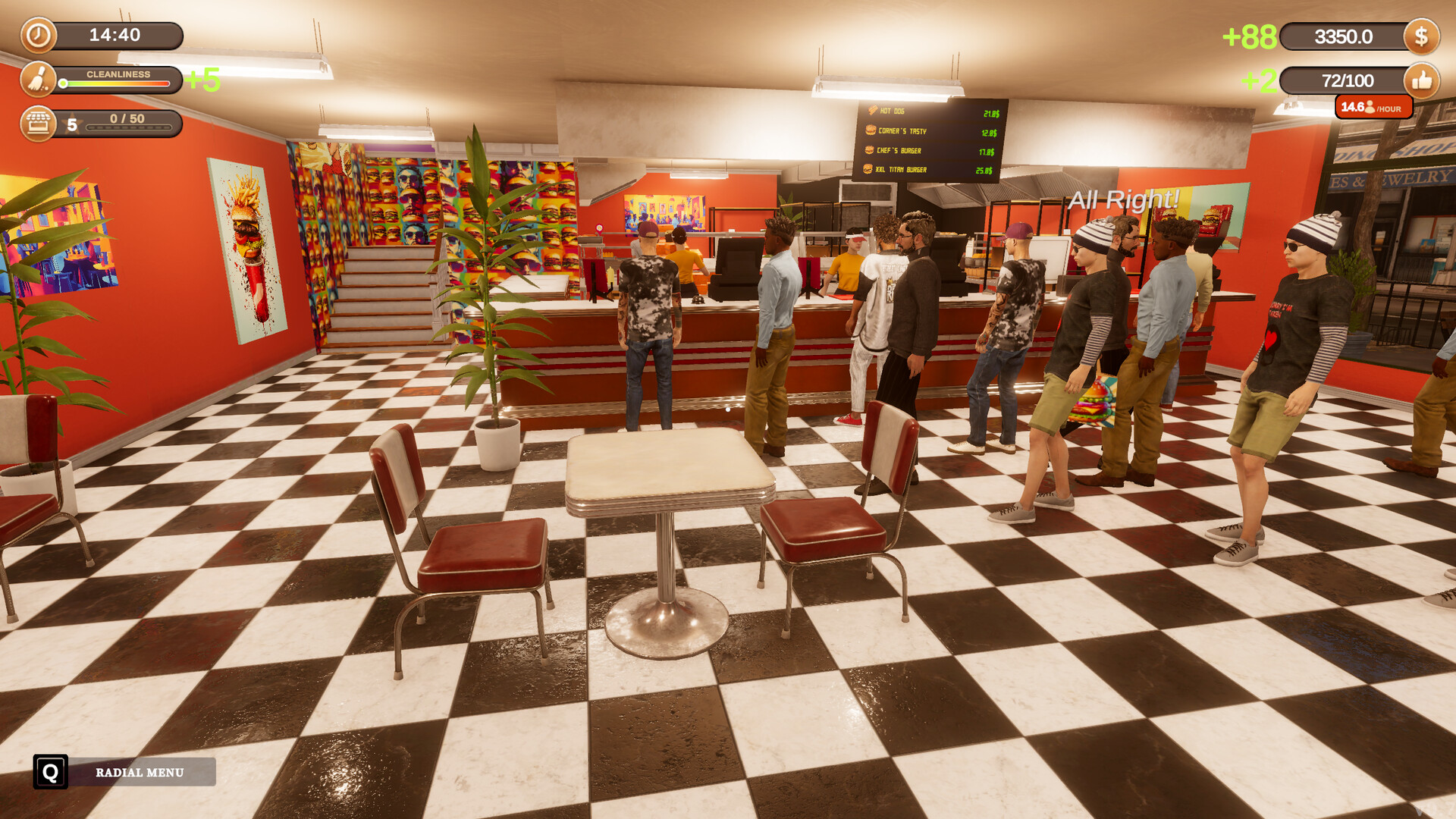 Скриншот: Corner Kitchen Fast Food Simulator