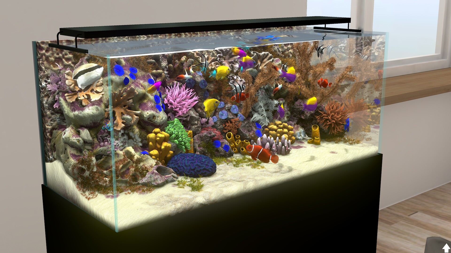 Скриншот: Behind Glass: Aquarium Simulator