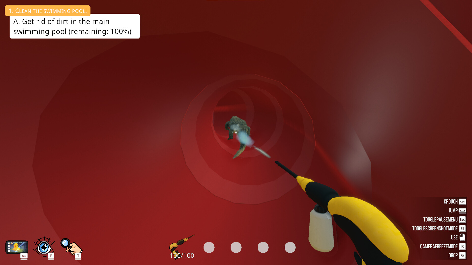 Скриншот: Pool Cleaning Simulator