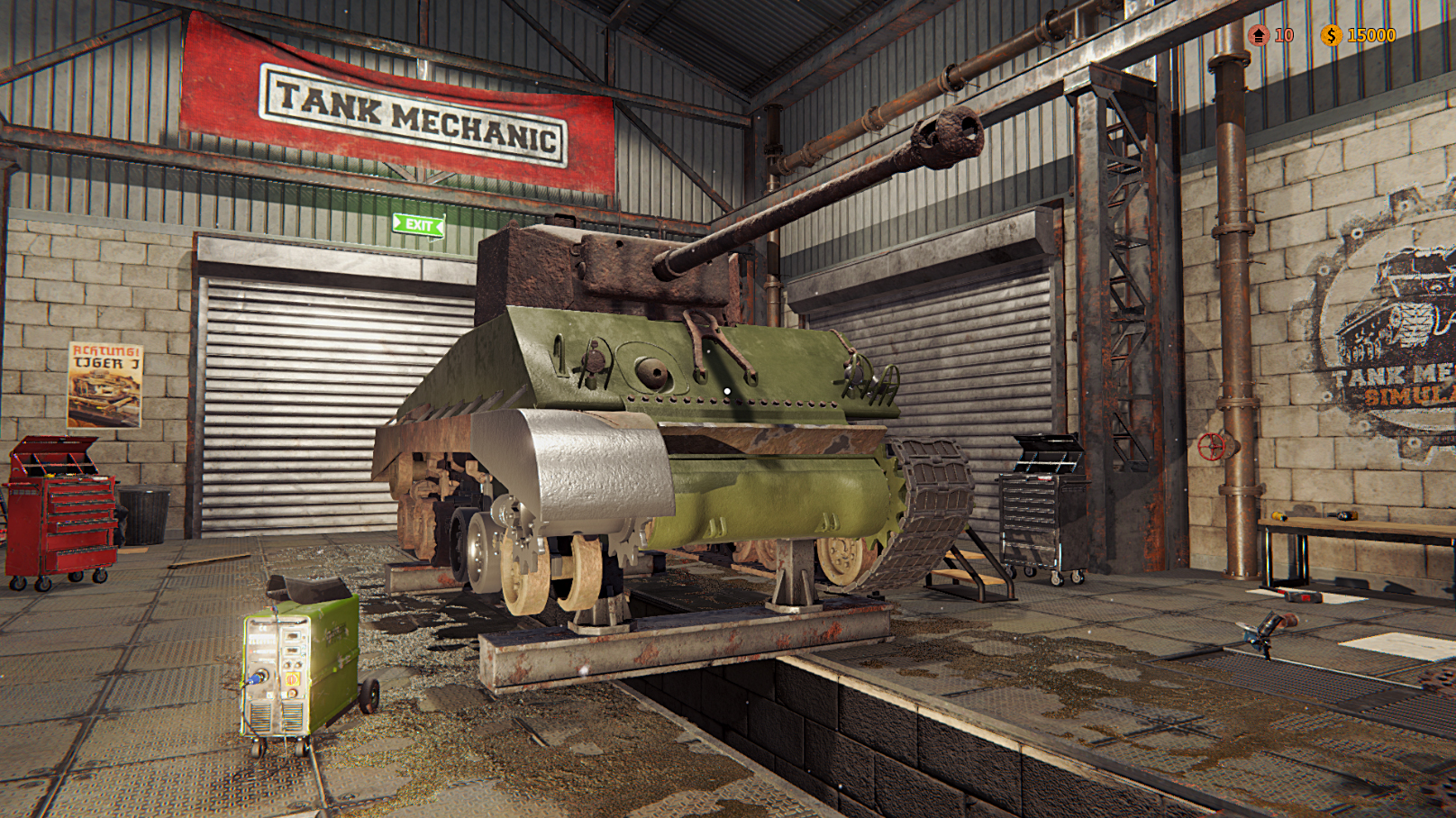 Скриншот: Tank Mechanic Simulator
