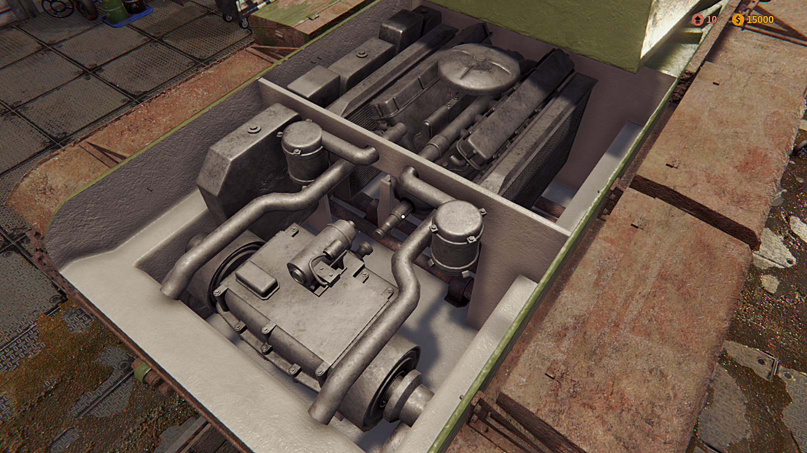 Скриншот: Tank Mechanic Simulator