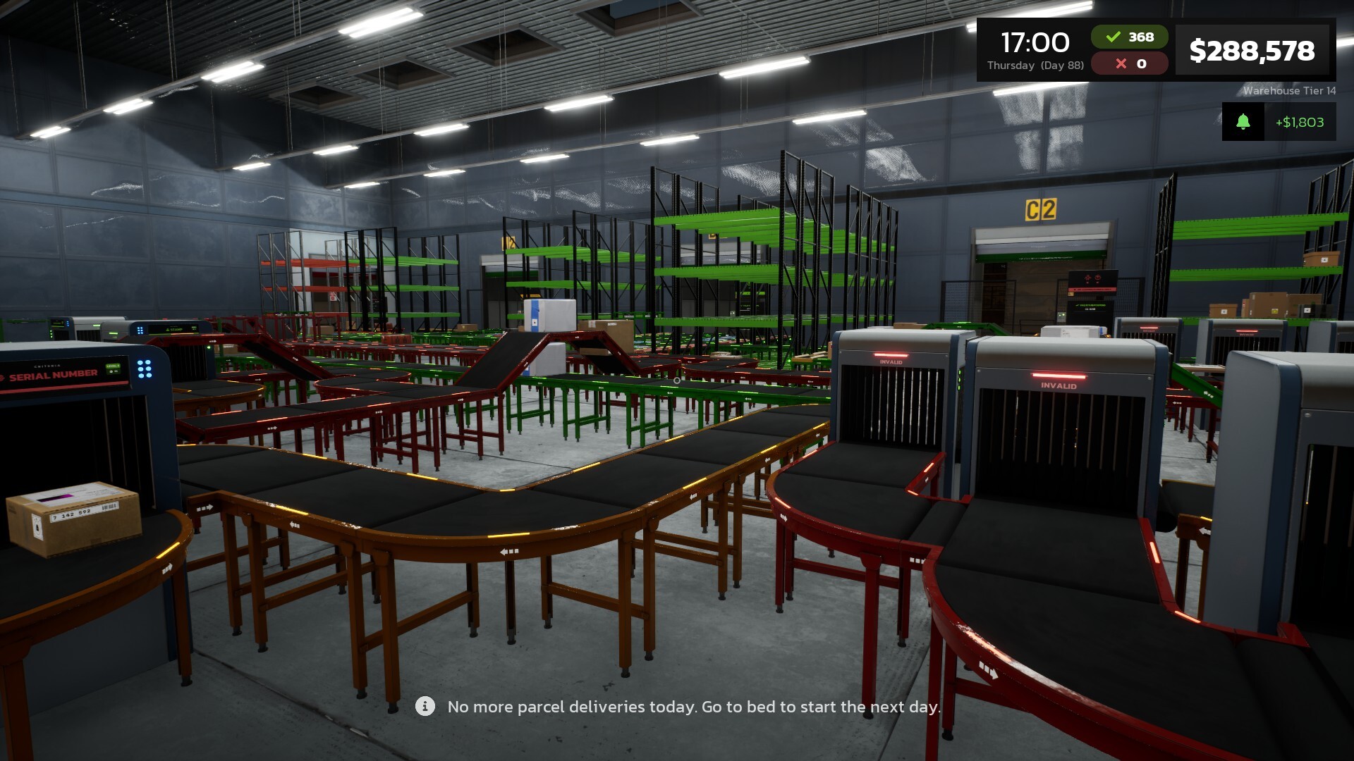 Скриншот: Parcel Simulator