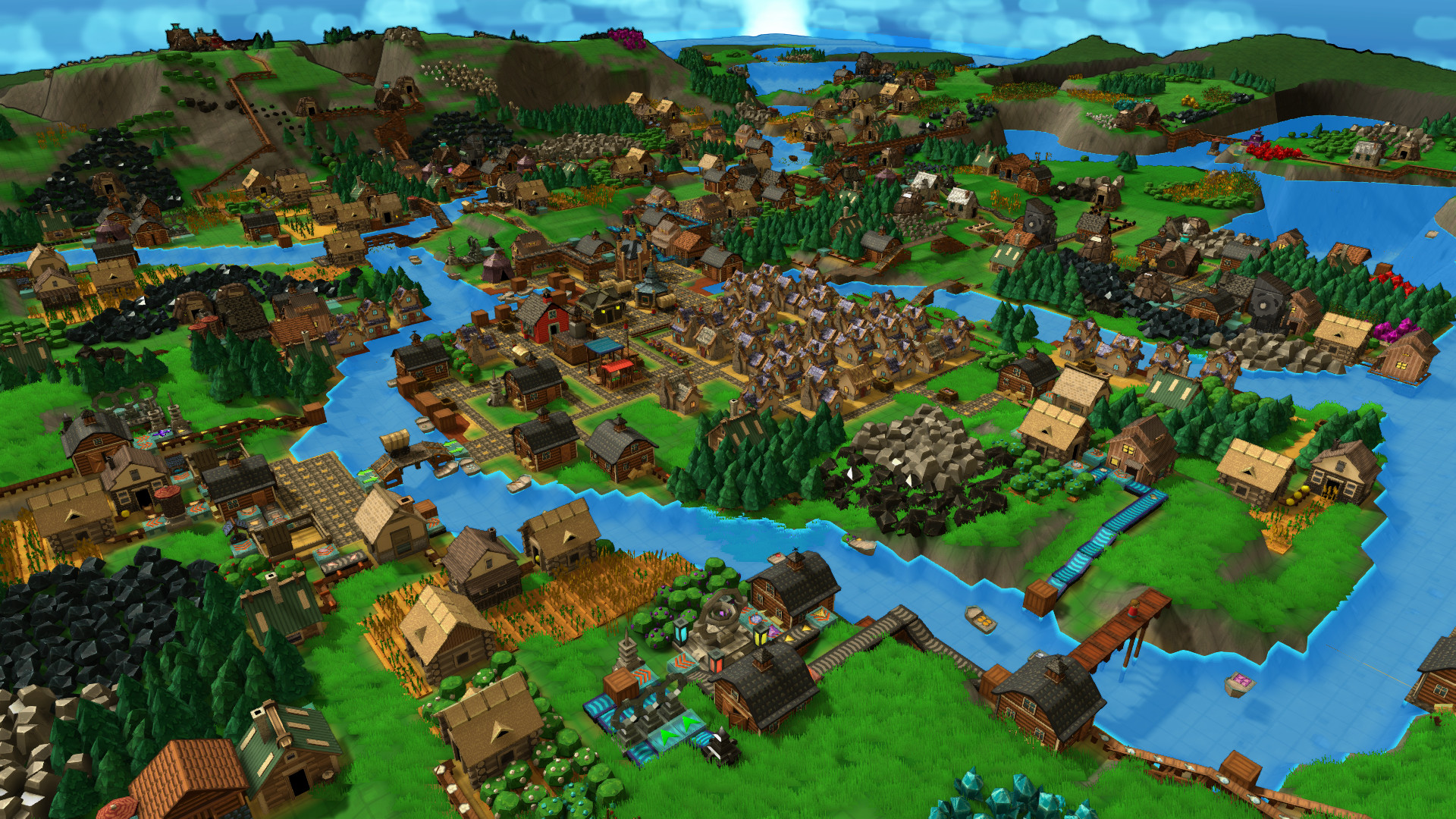 Скриншот: Factory Town