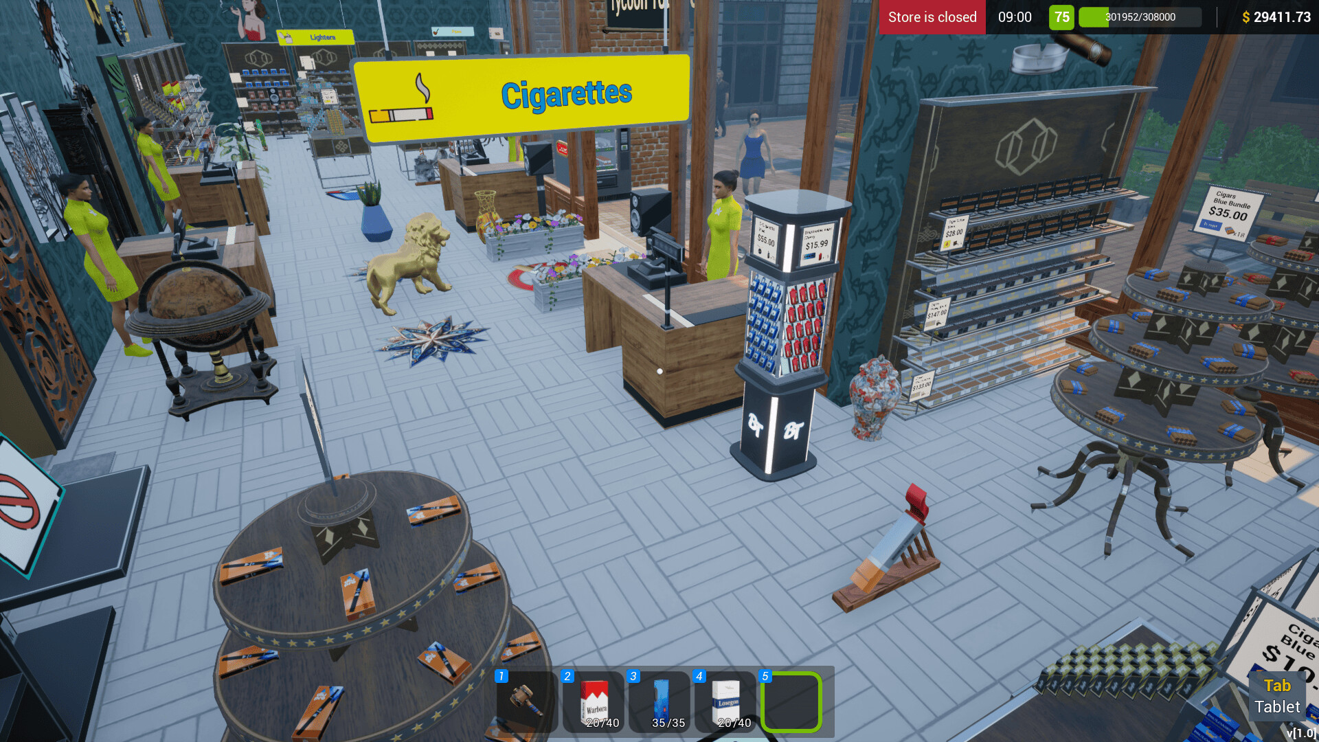 Скриншот: Tobacco Shop Simulator
