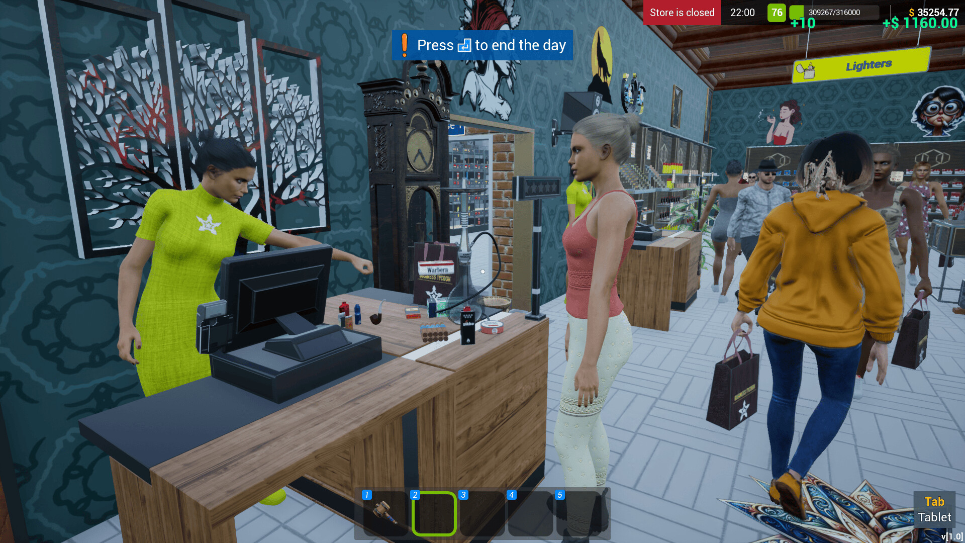 Скриншот: Tobacco Shop Simulator