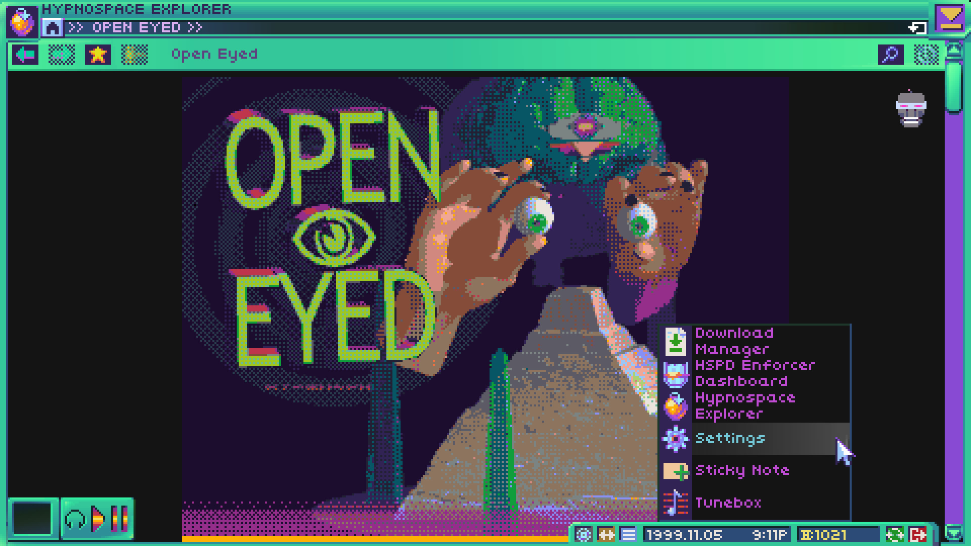 Скриншот: Hypnospace Outlaw