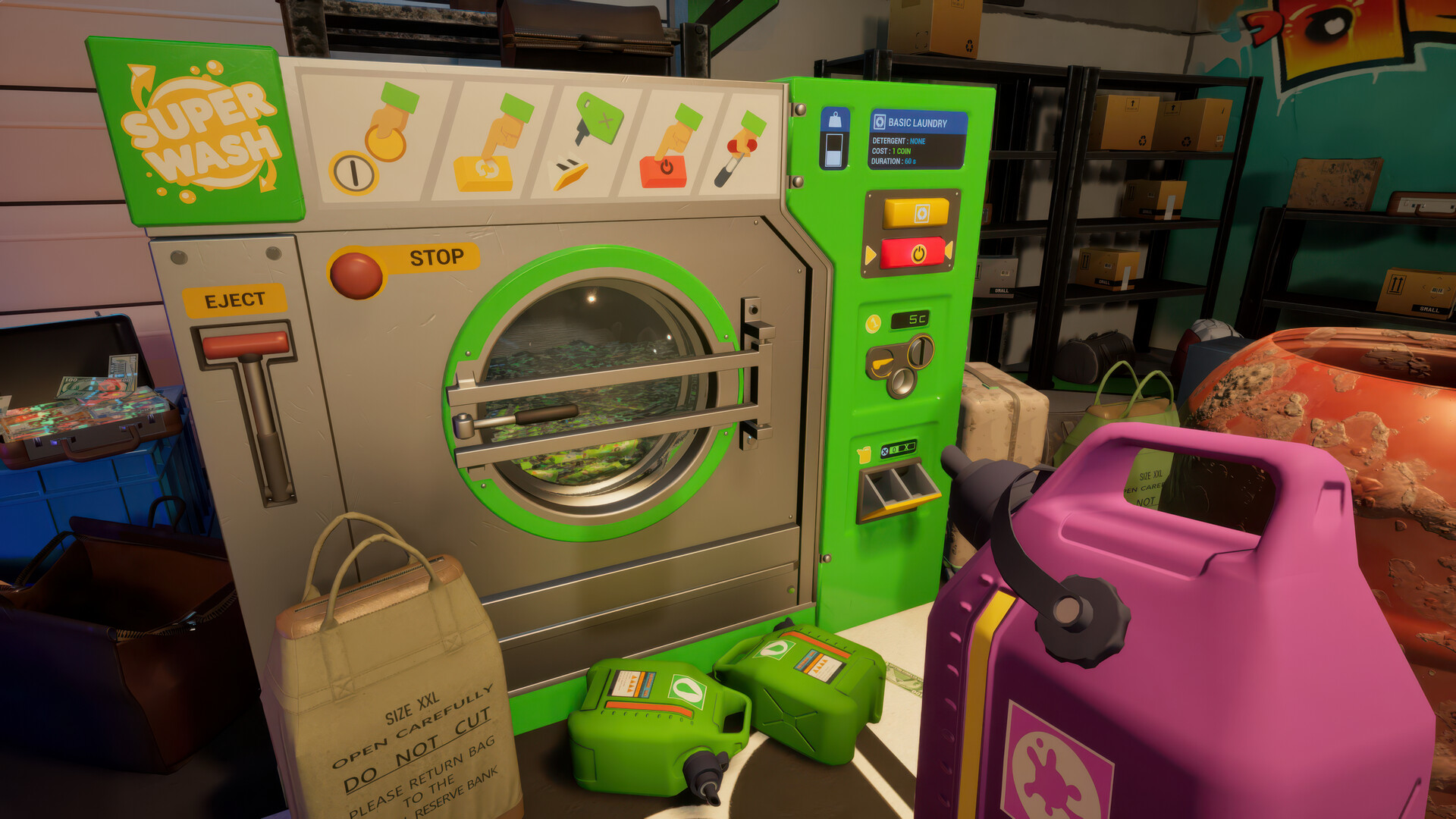 Скриншот: Cash Cleaner Simulator