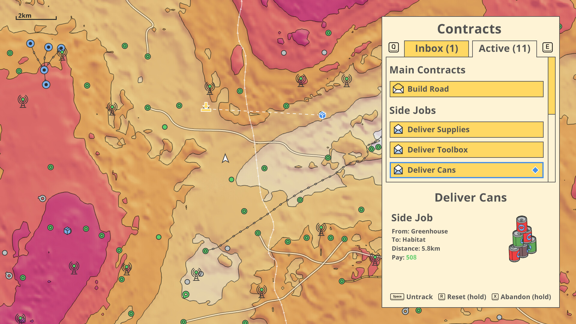 Скриншот: Mars First Logistics