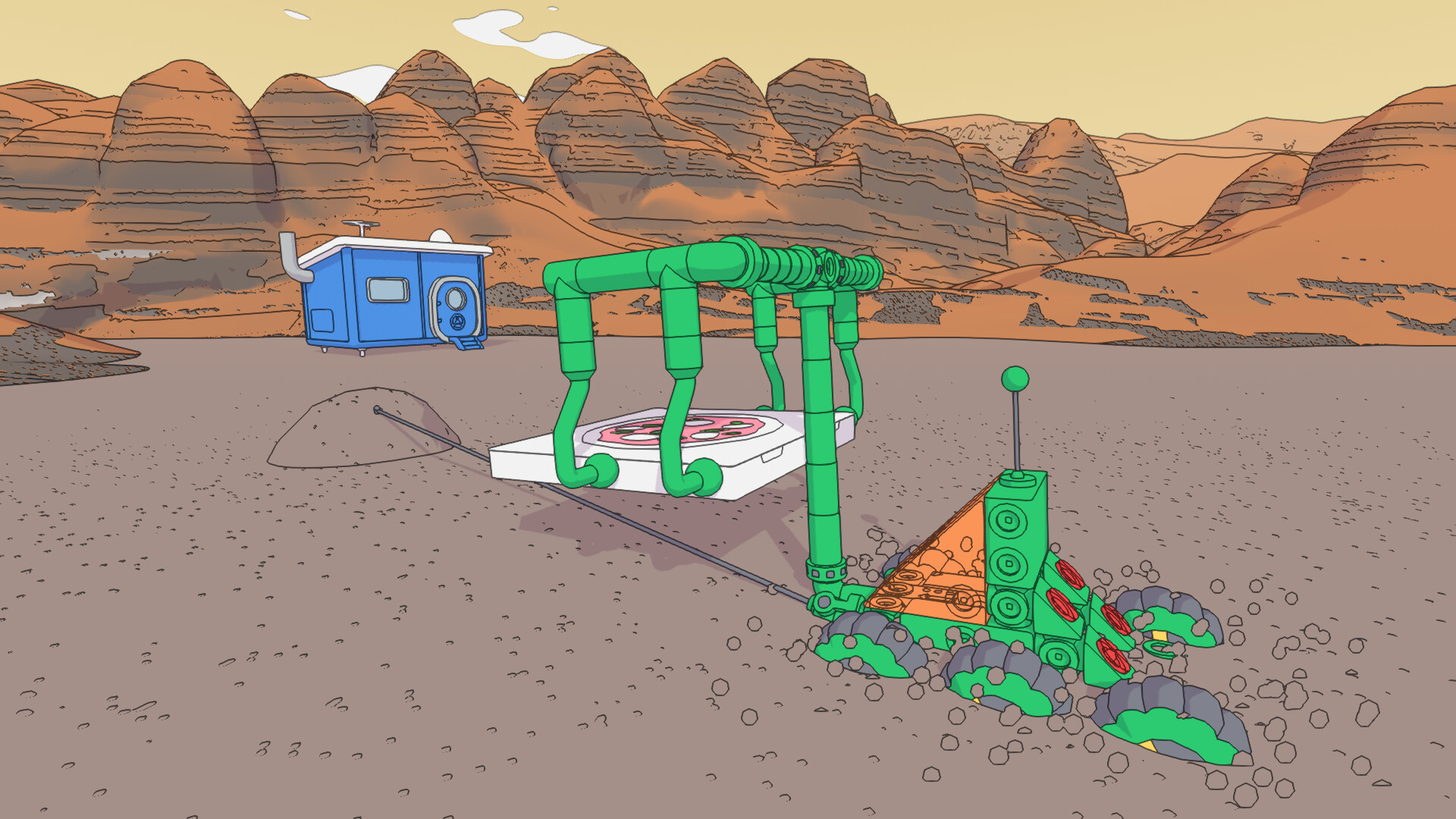 Скриншот: Mars First Logistics