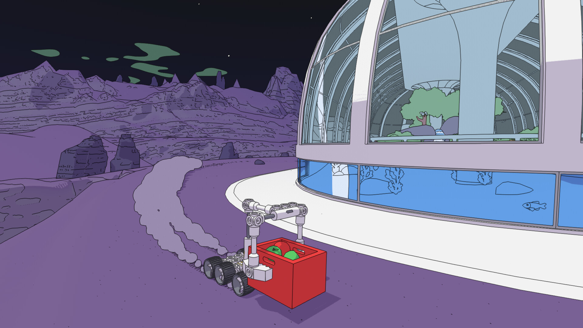 Скриншот: Mars First Logistics