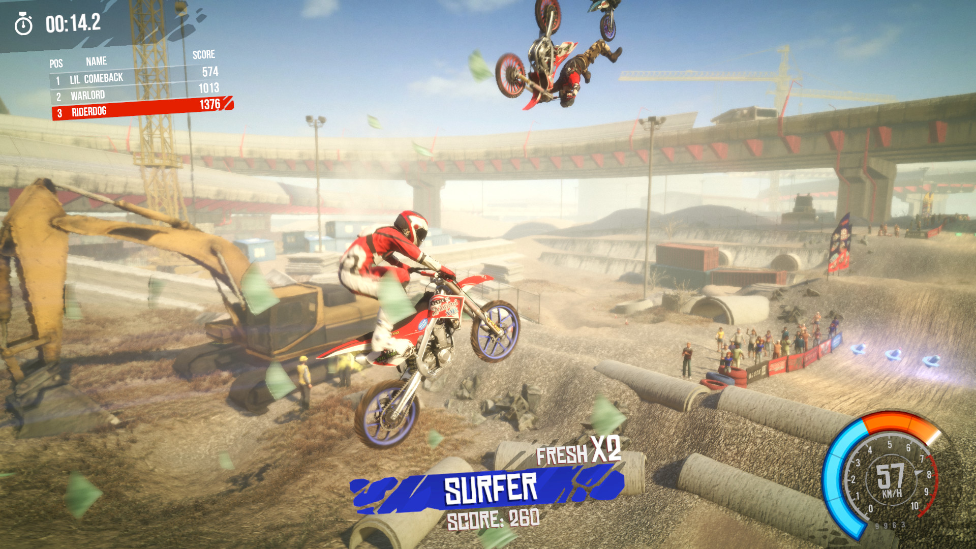 Скриншот: MX Nitro: Unleashed