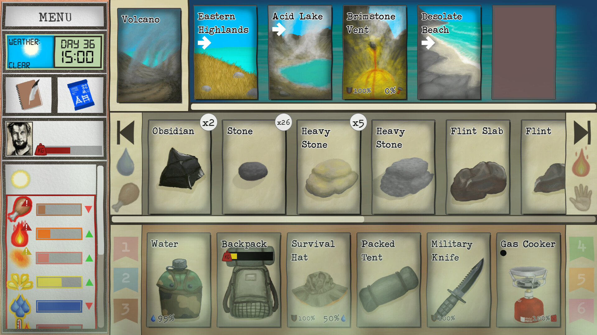 Скриншот: Card Survival: Tropical Island