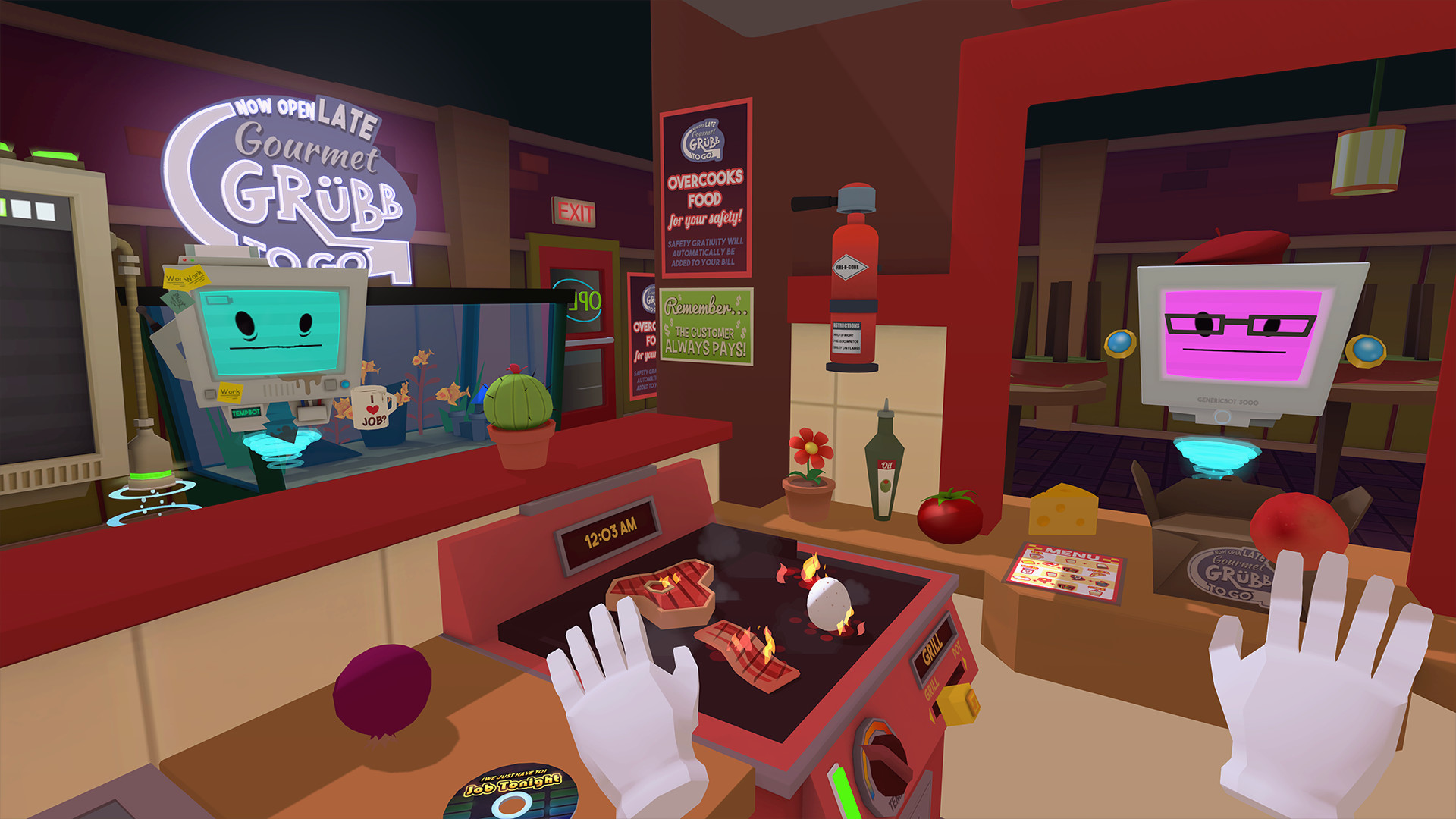 Скриншот: Job Simulator