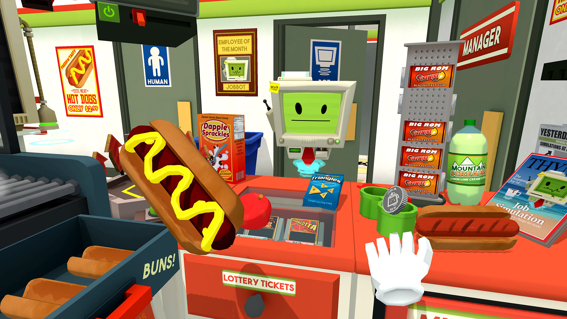 Скриншот: Job Simulator