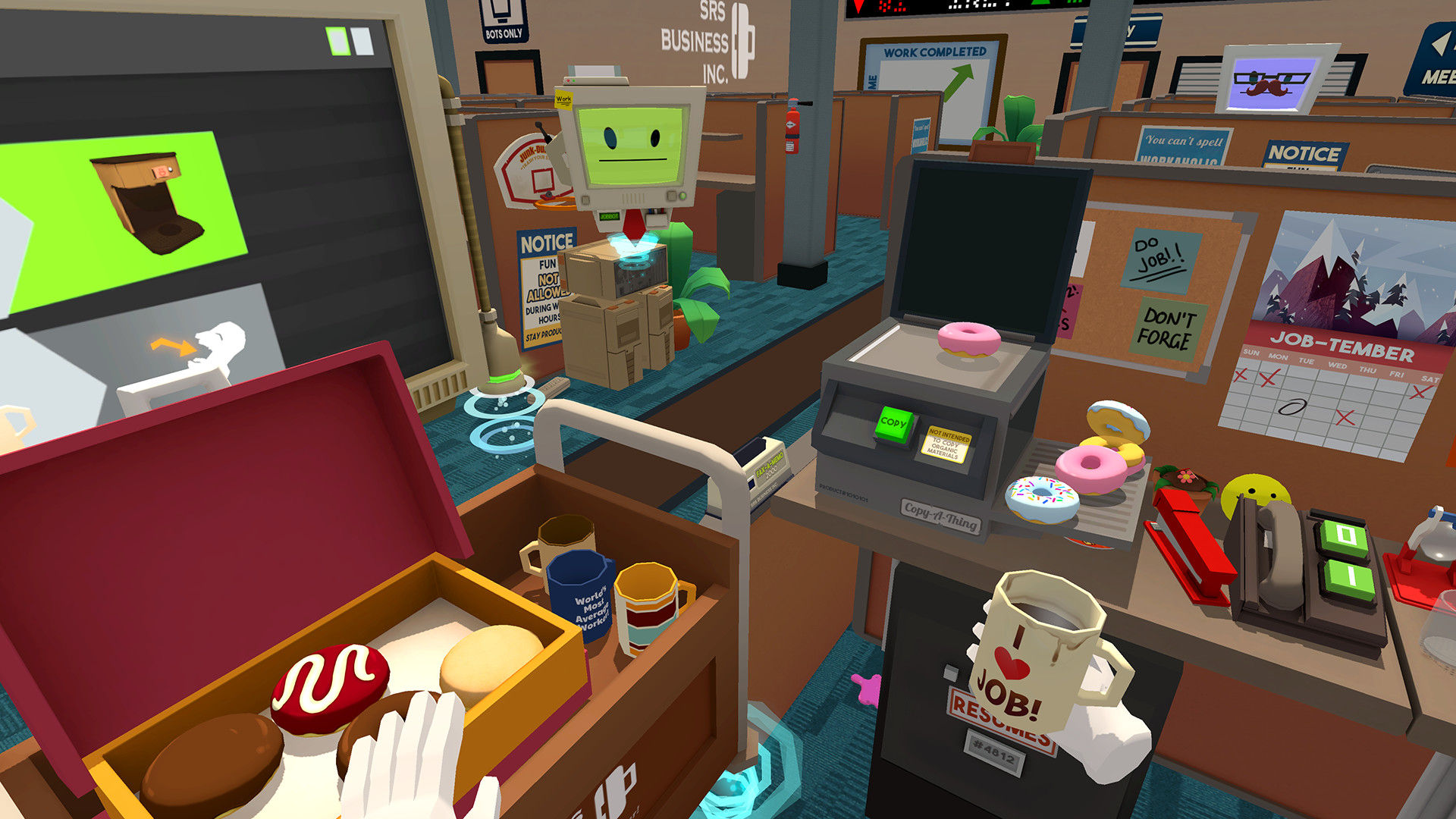 Скриншот: Job Simulator