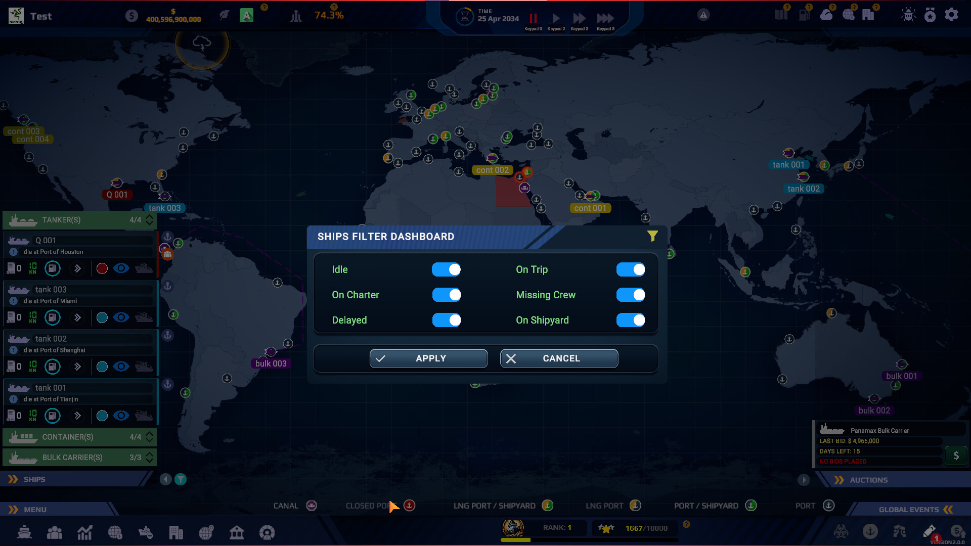 Скриншот: SeaOrama: World of Shipping