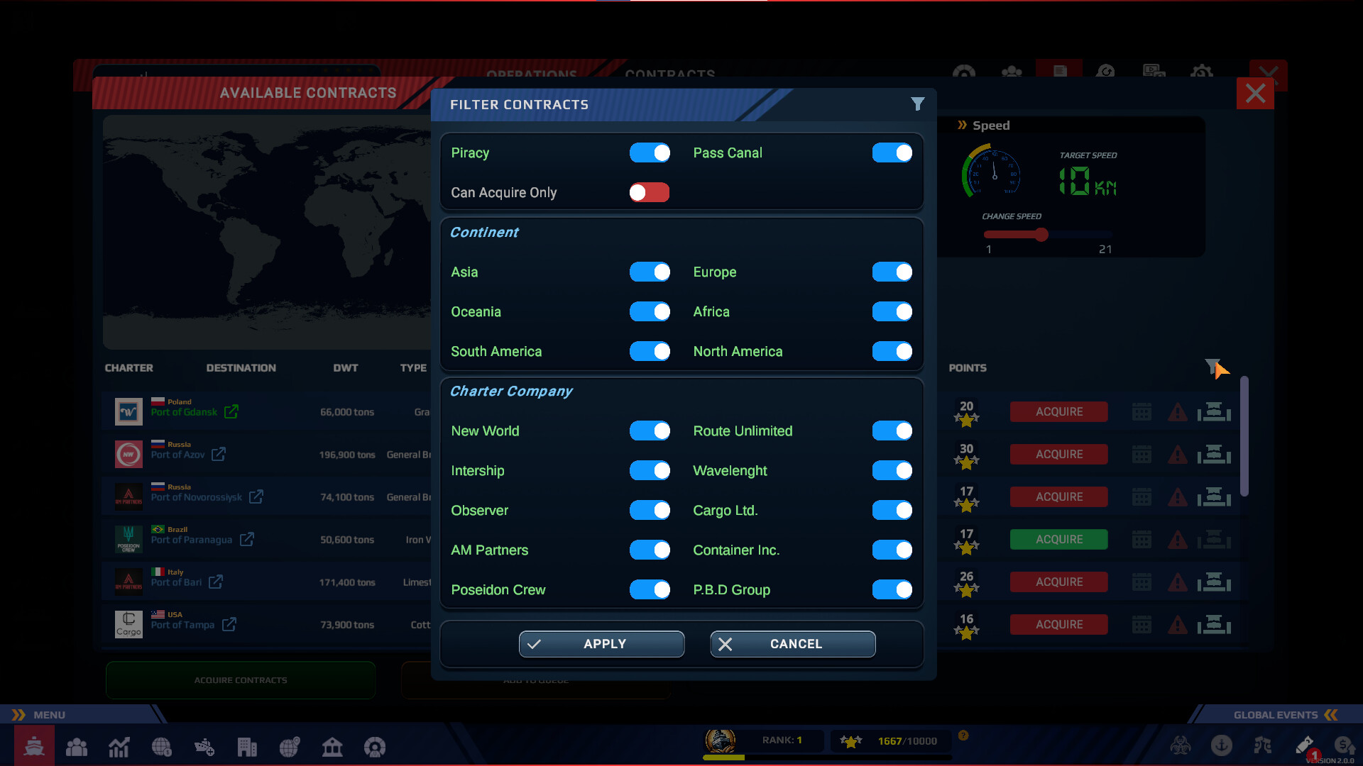 Скриншот: SeaOrama: World of Shipping