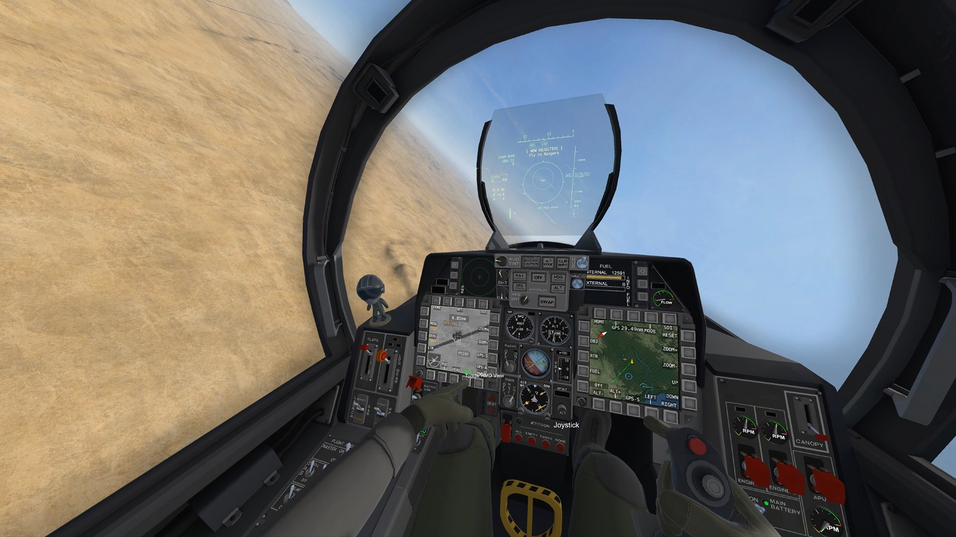 Скриншот: VTOL VR