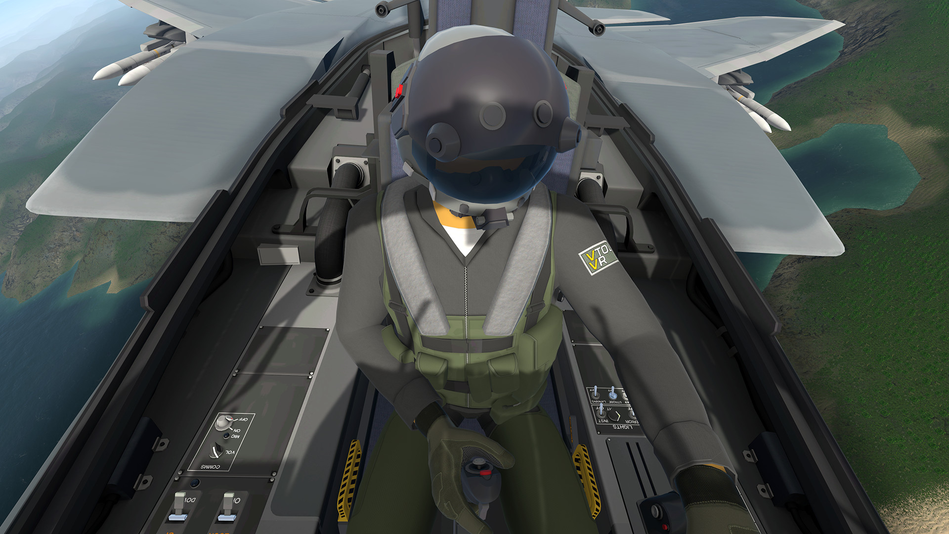 Скриншот: VTOL VR