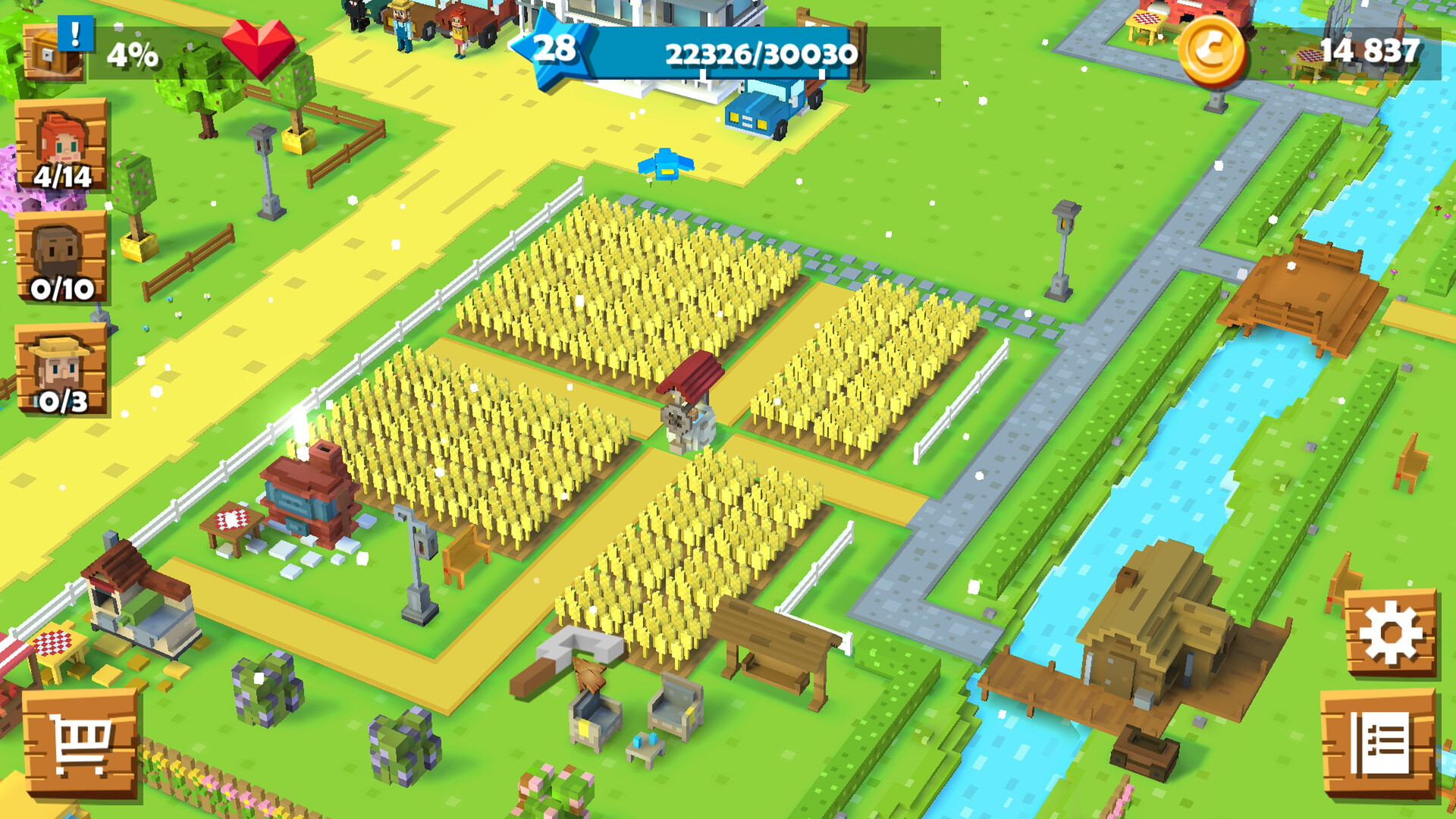 Скриншот: Blocky Farm