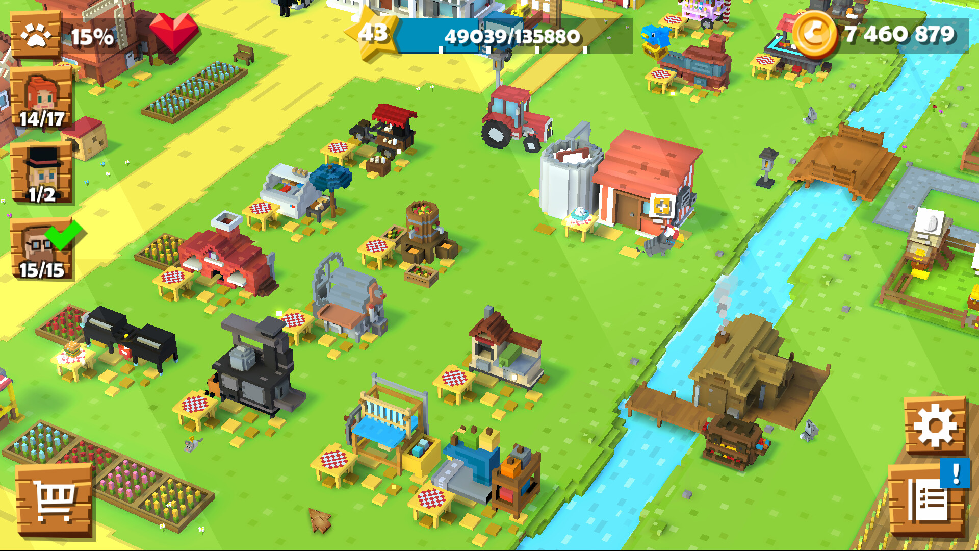 Скриншот: Blocky Farm