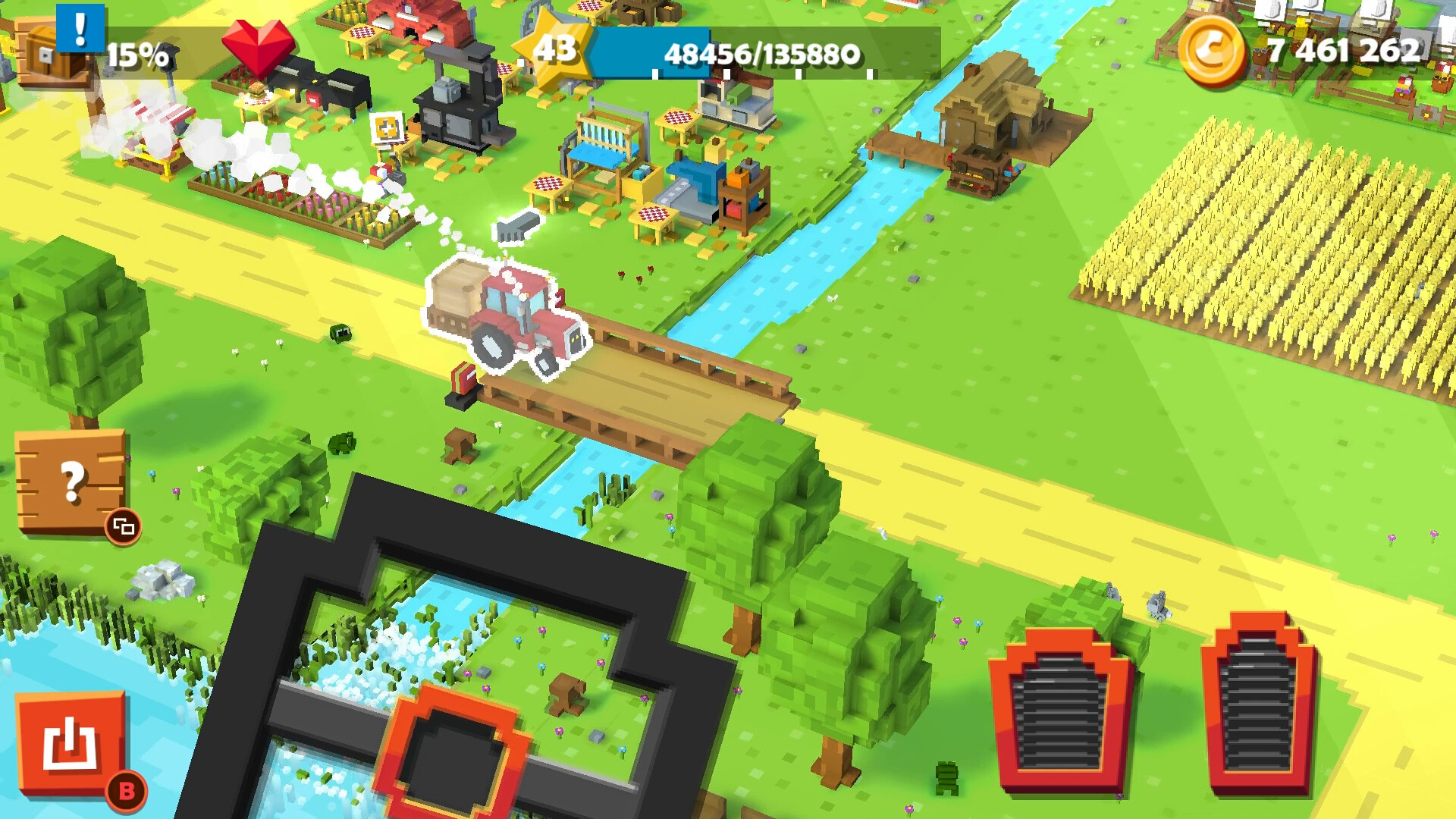Скриншот: Blocky Farm