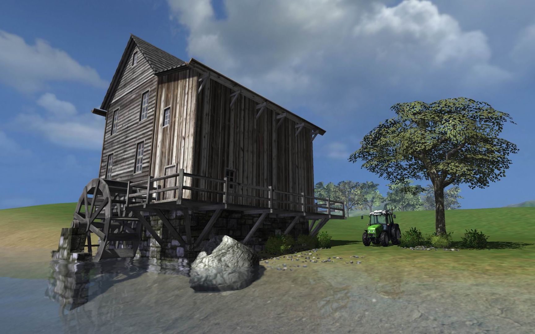 Скриншот: Farming Simulator 2011