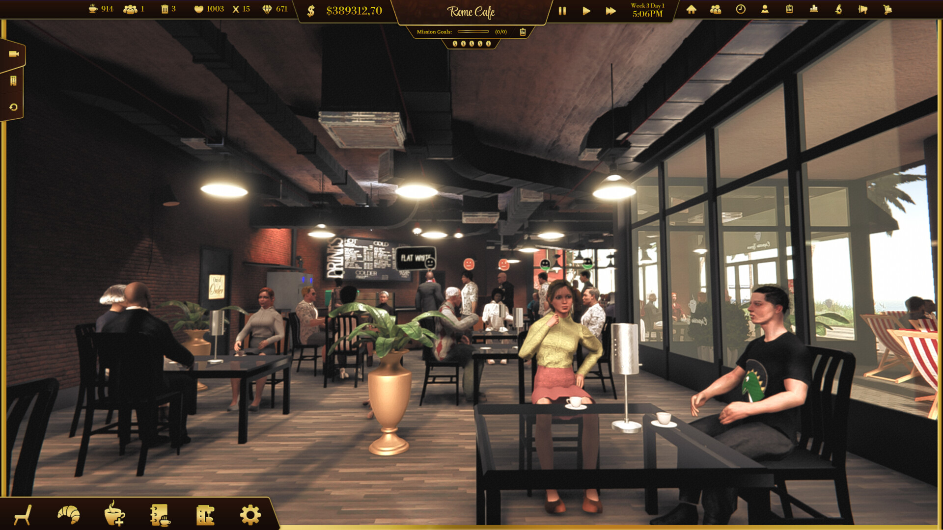 Скриншот: Espresso Tycoon