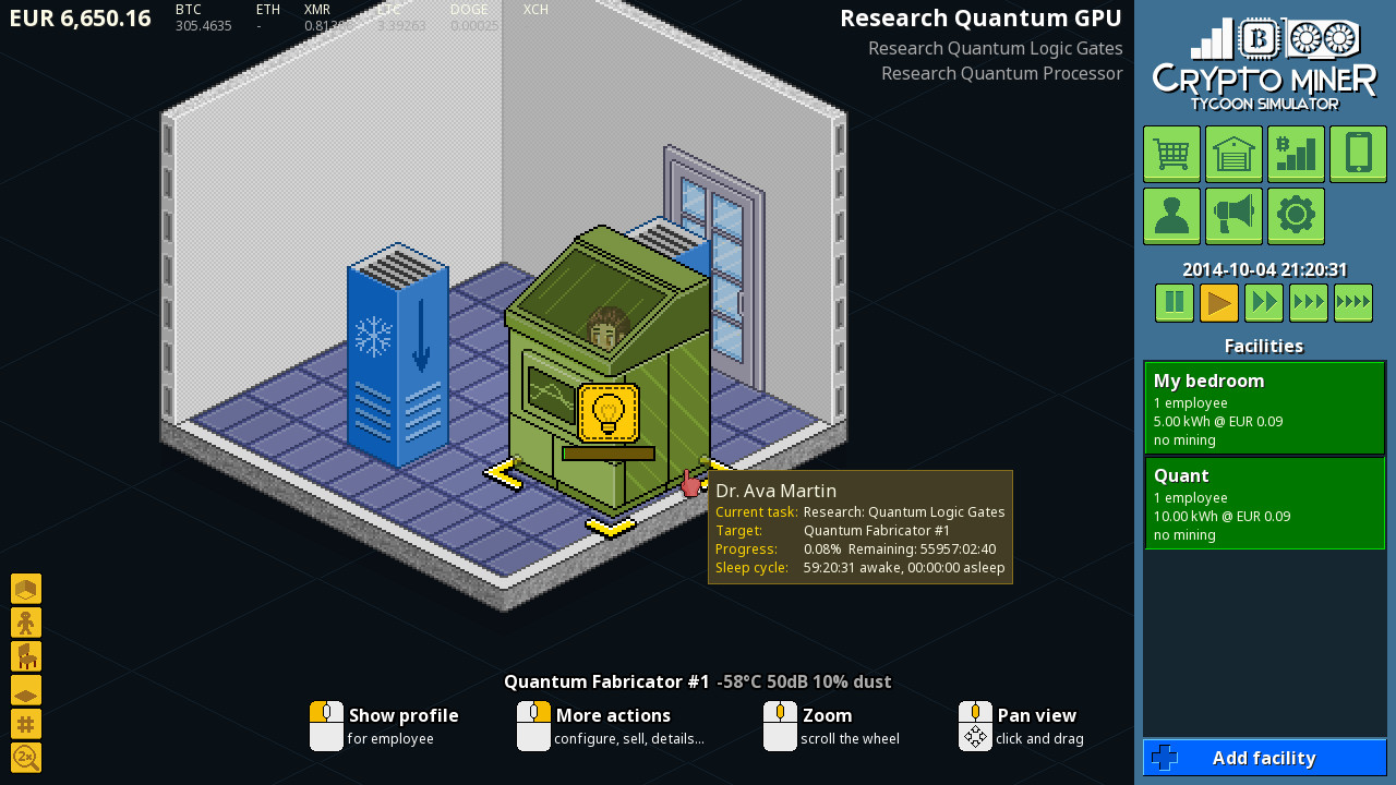 Скриншот: Crypto Miner Tycoon Simulator
