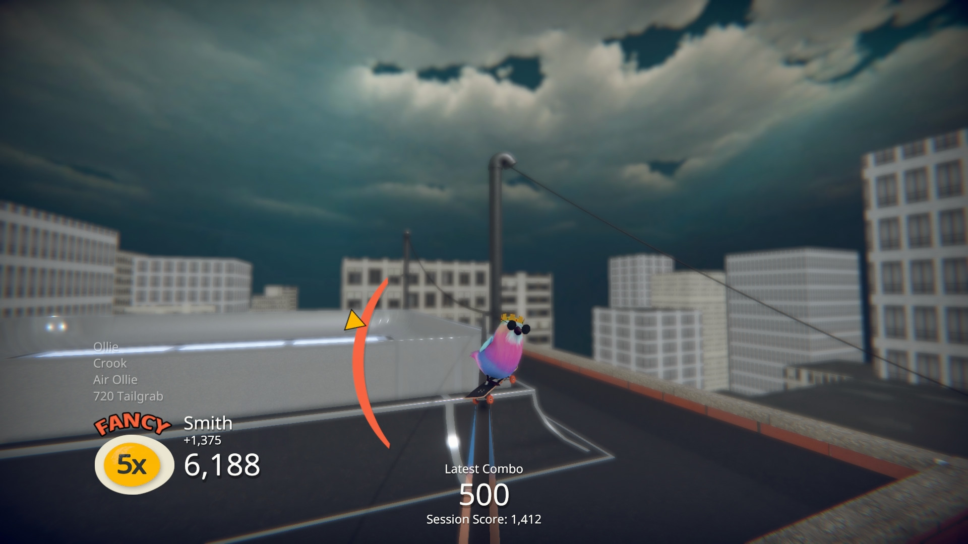 Скриншот: SkateBIRD