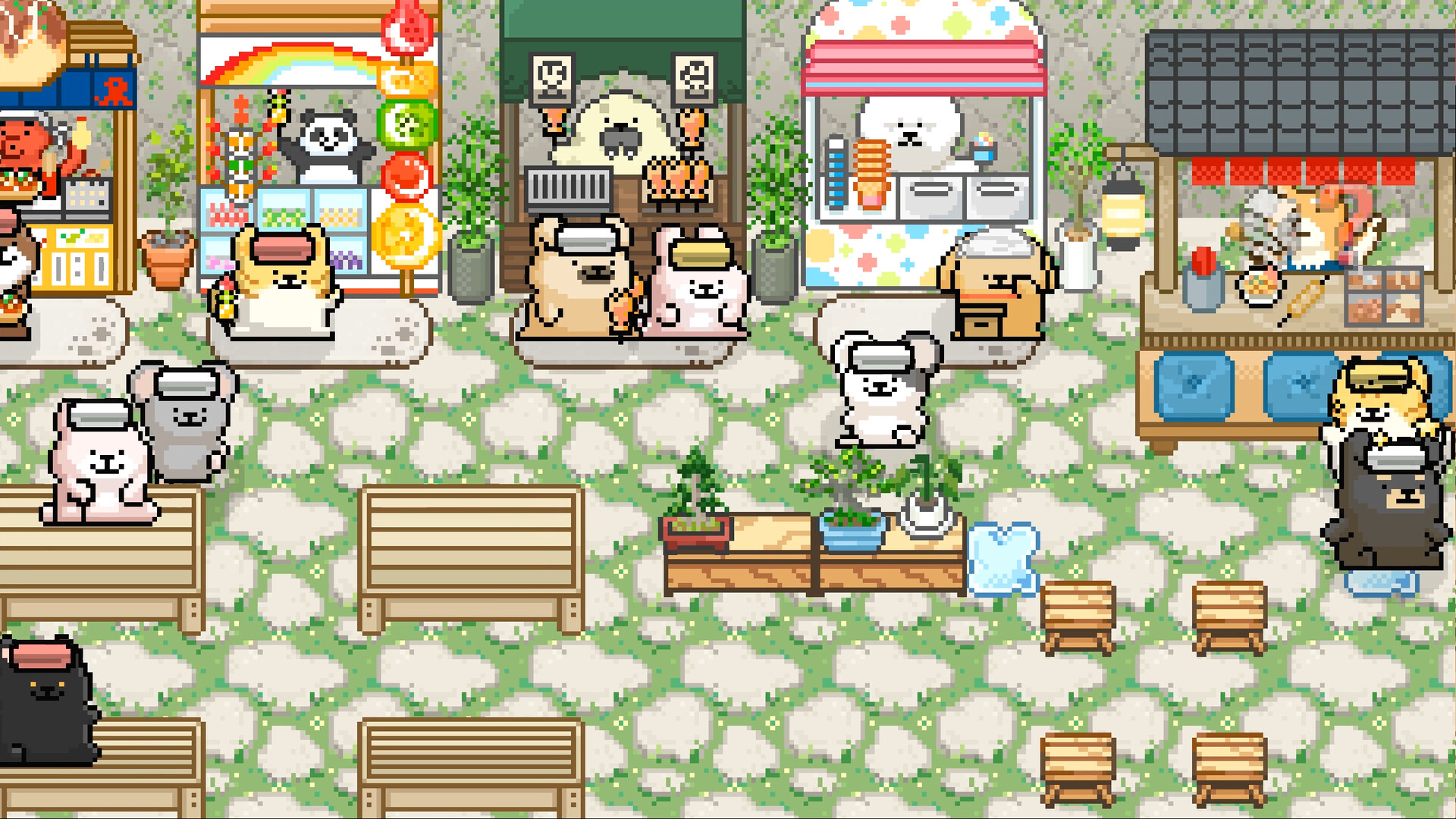 Скриншот: Maltese's Fluffy Onsen