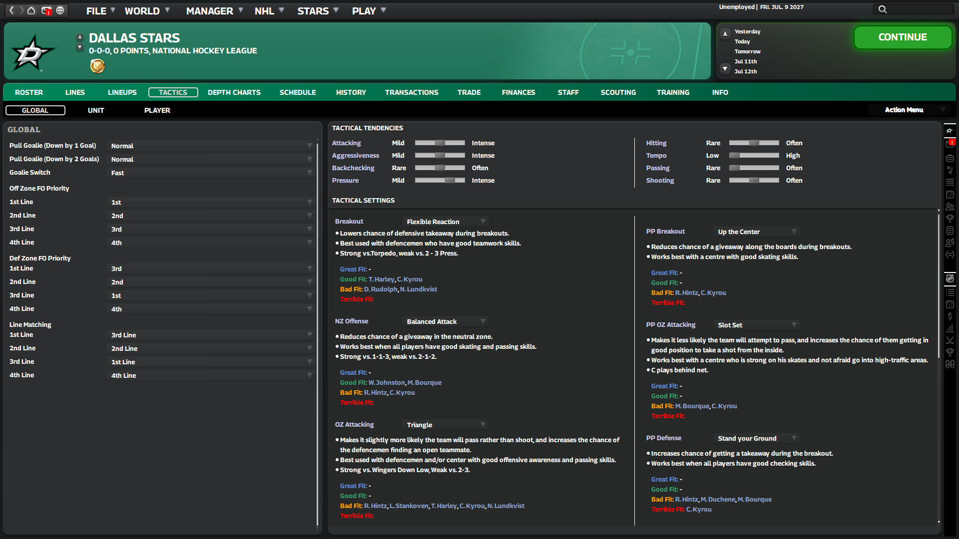 Скриншот: Franchise Hockey Manager 11