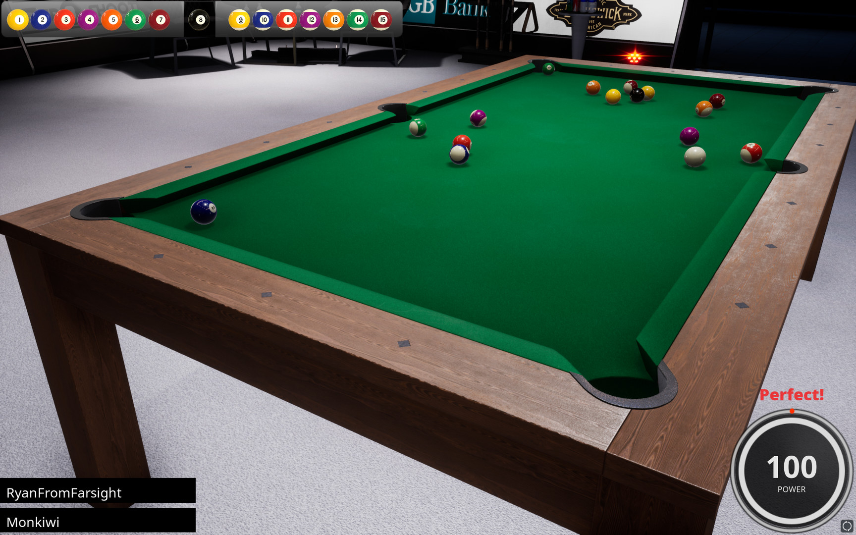 Скриншот: Brunswick Pro Billiards