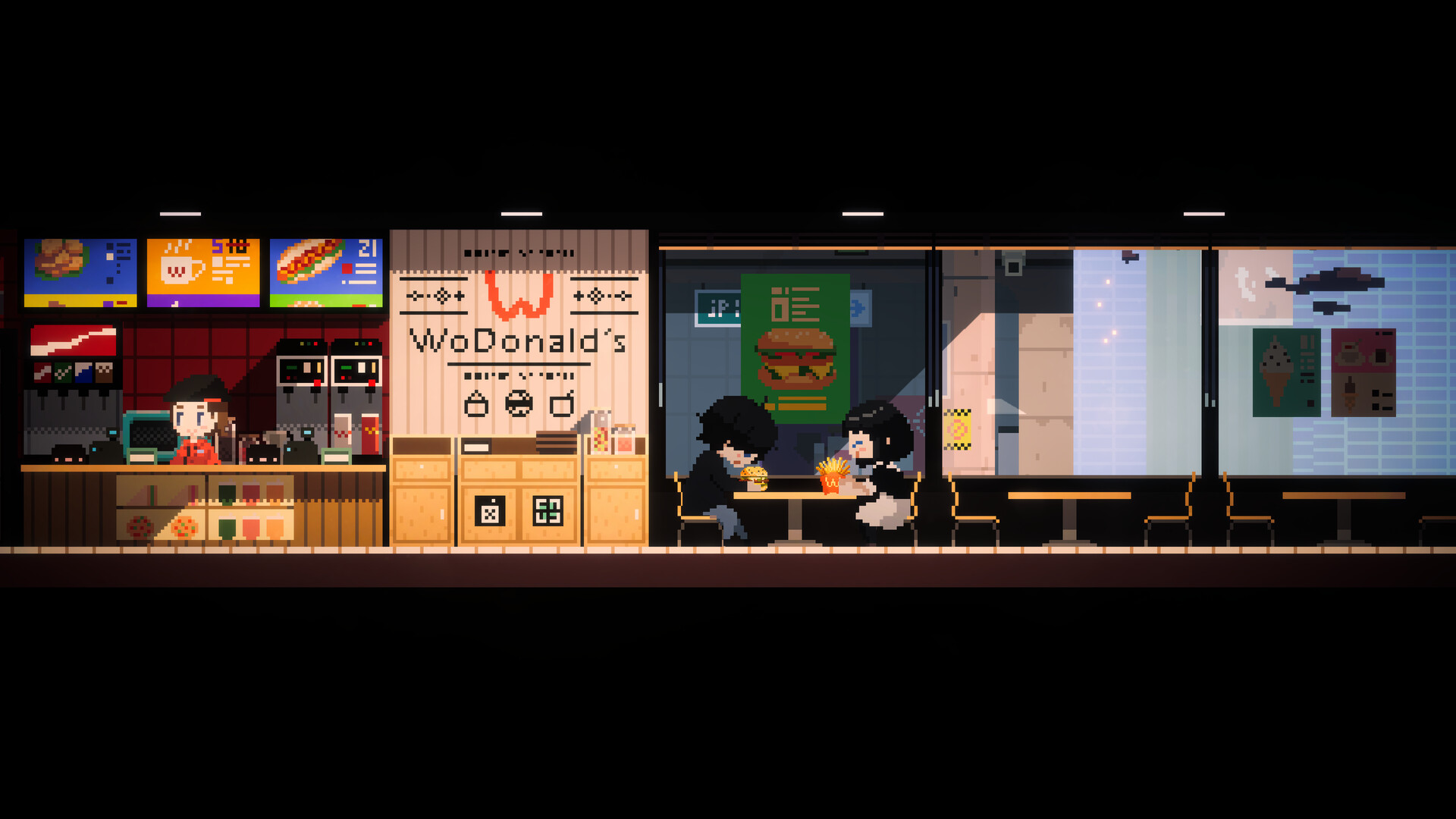 Скриншот: Maid Cafe on Electric Street