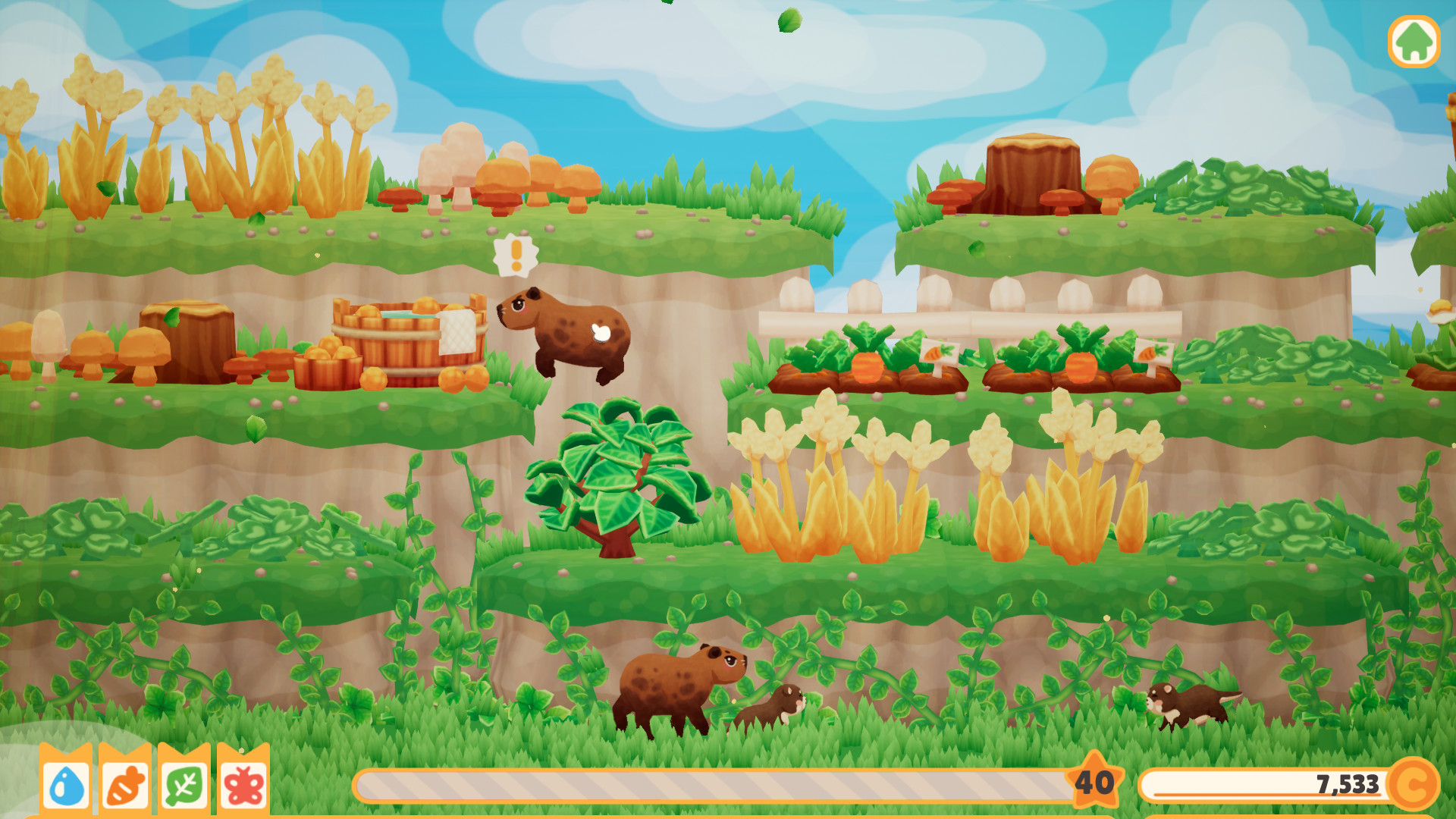 Скриншот: Capybara Spa