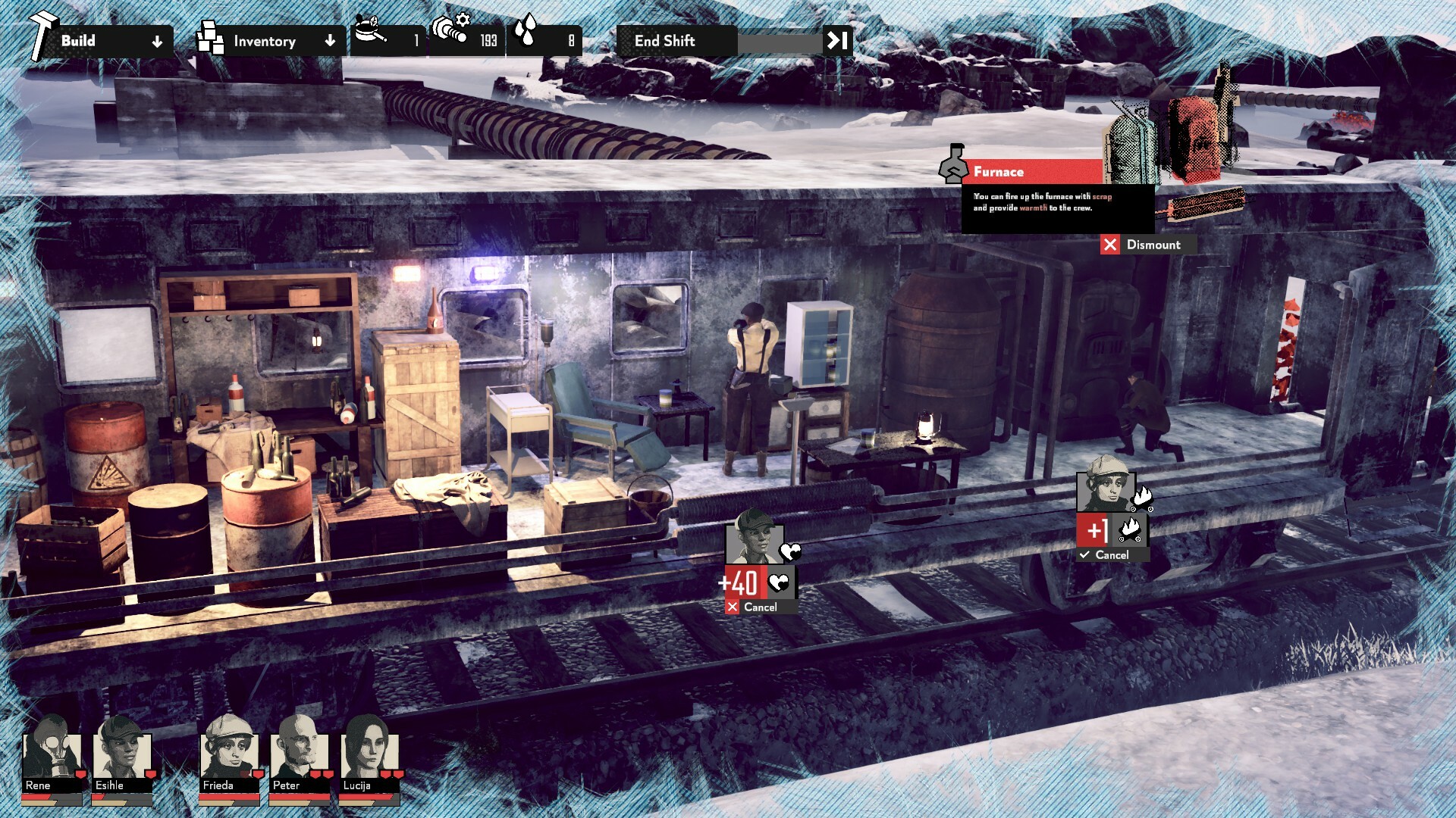 Скриншот: Pandemic Train