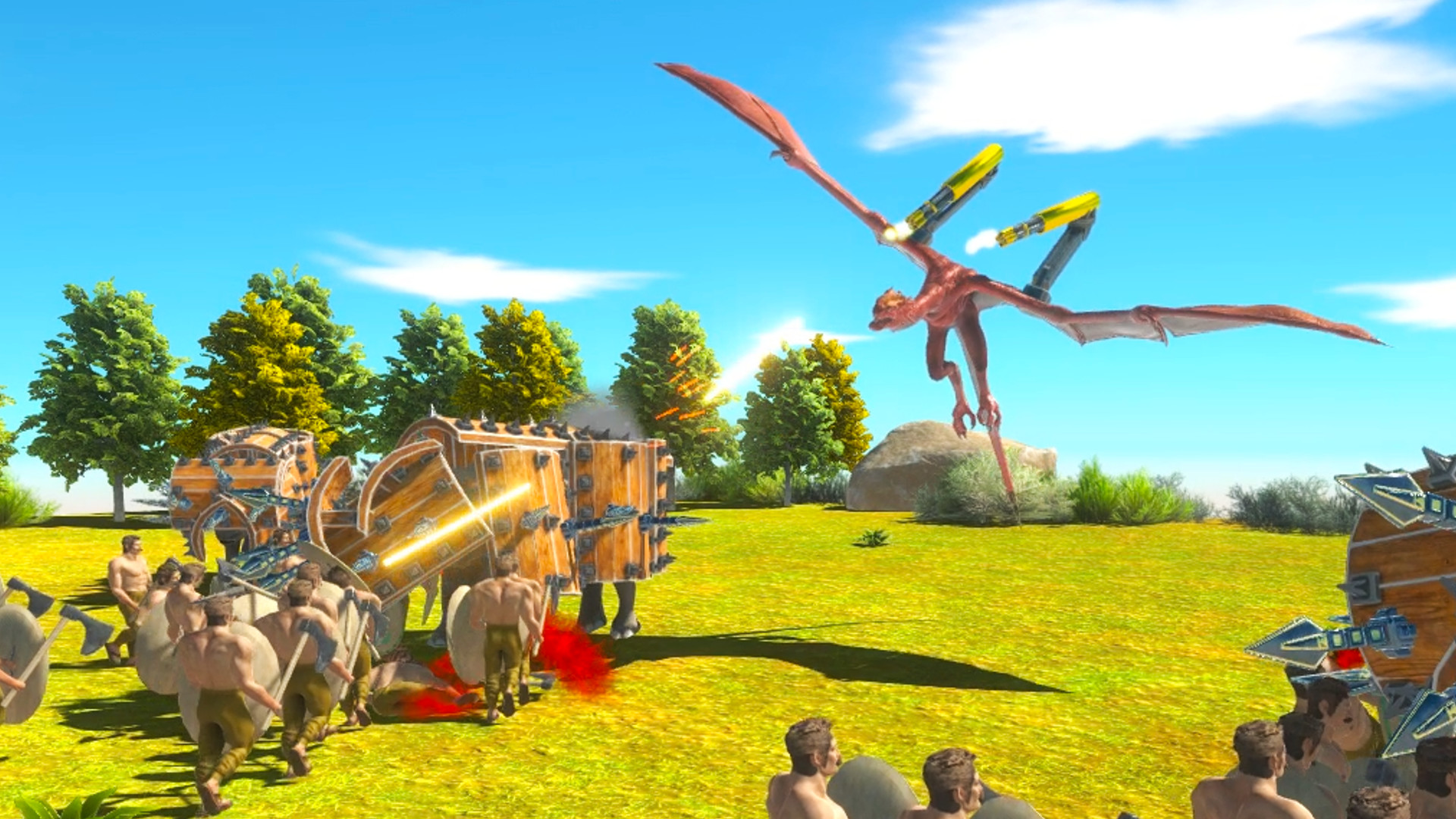 Скриншот: Animal Revolt Battle Simulator