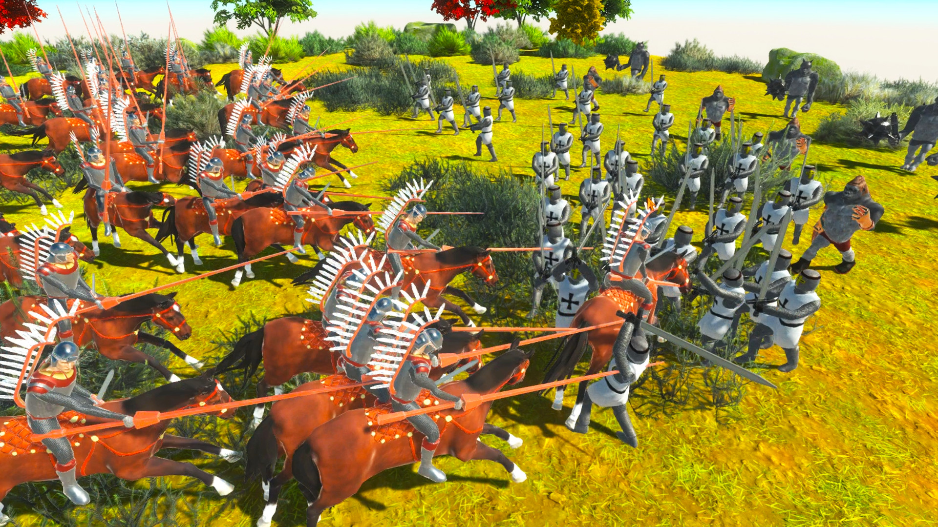 Скриншот: Animal Revolt Battle Simulator