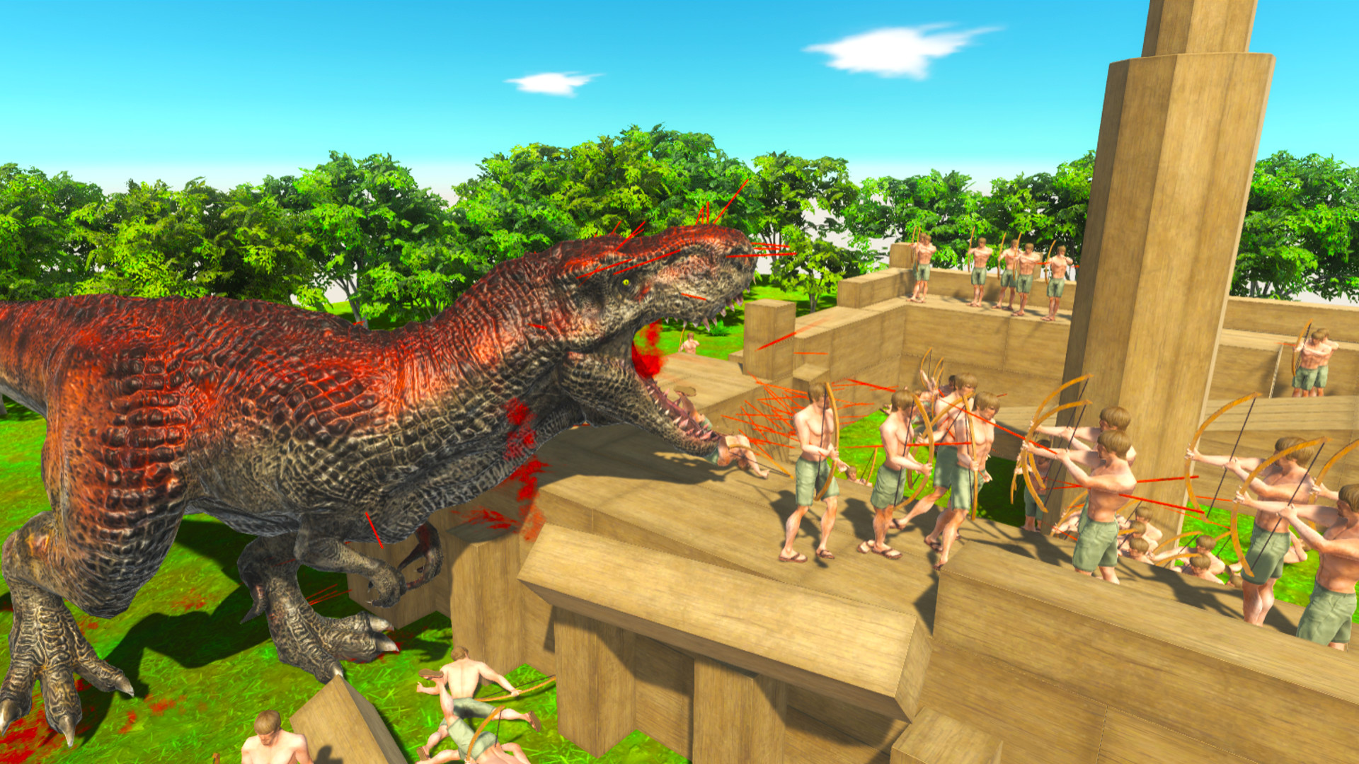 Скриншот: Animal Revolt Battle Simulator