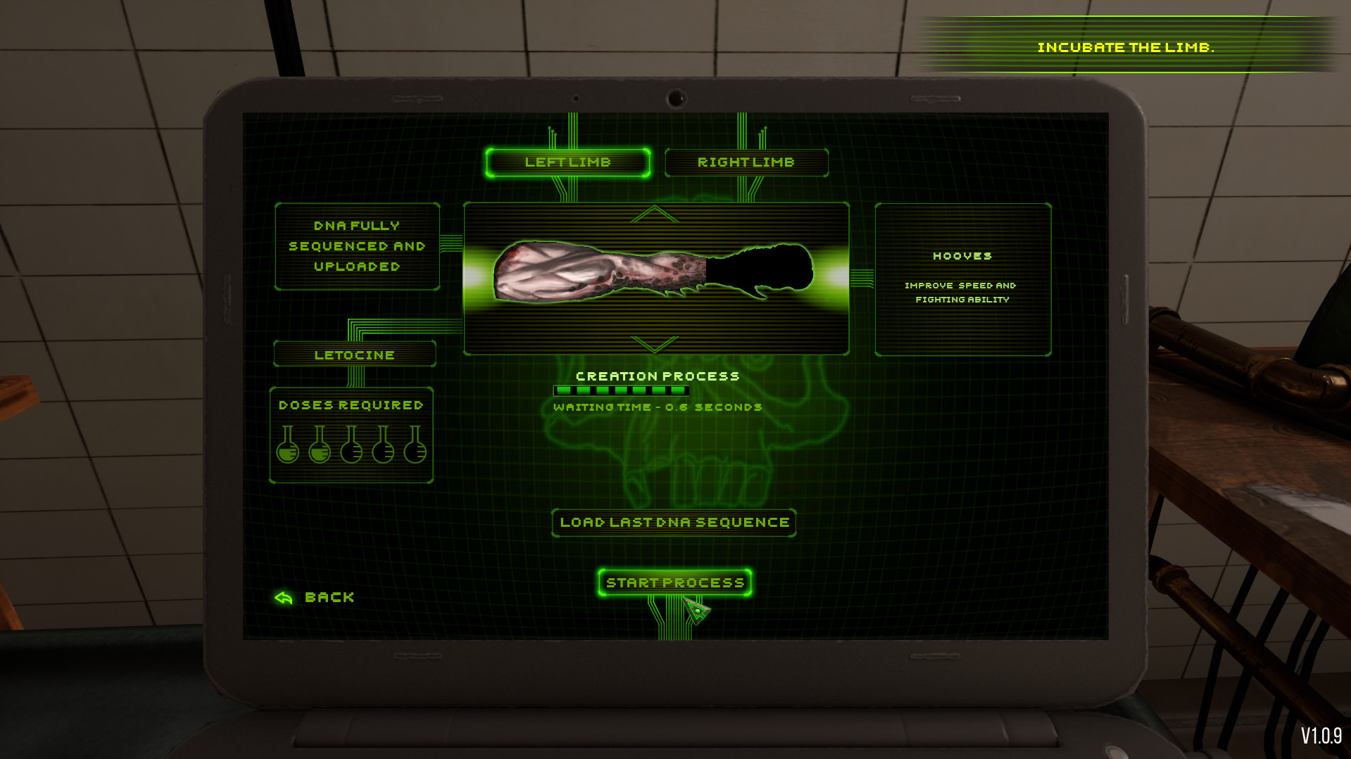 Скриншот: Creature Lab